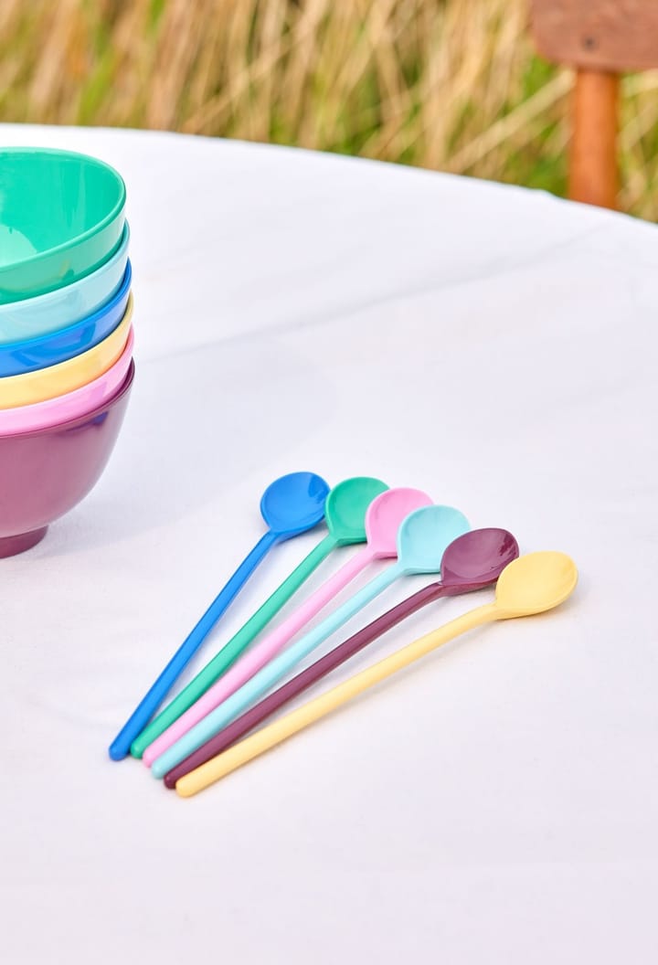 Cucchiaio lungo in melamina Rice confezione da 6, Show your true colors RICE