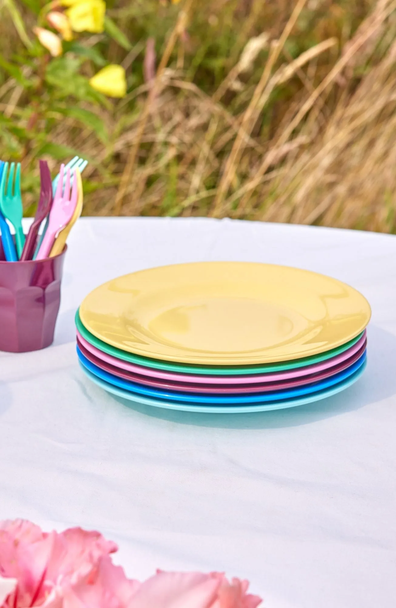 Rice Piatti In Melamina Per Bambini 4 Scomparti Con Motivo Giungla: Stoviglie Infrangibili, Senza BPA, Lavabili In Lavastoviglie