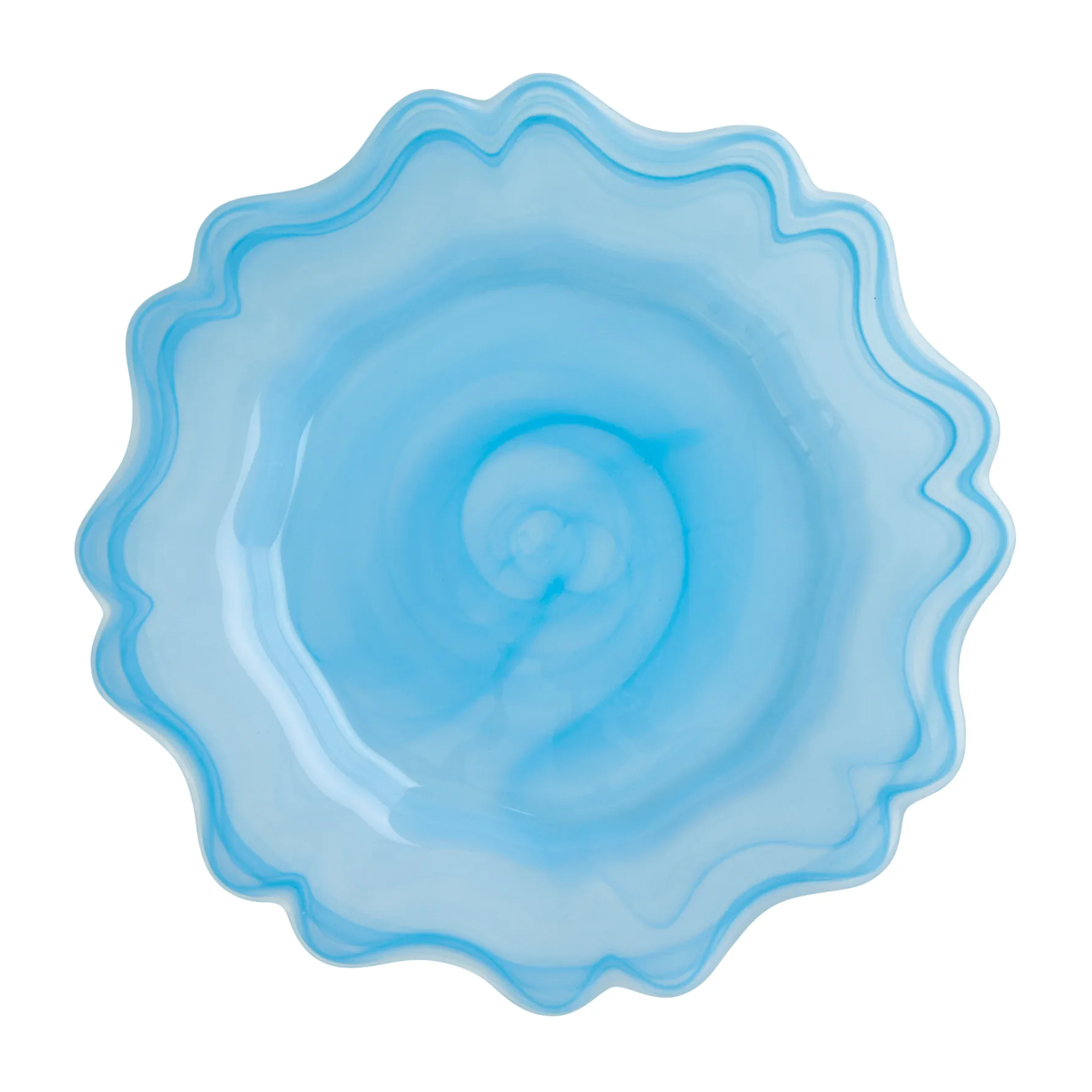 Piattino Alabaster Ø 21 cm, Blu cielo RICE