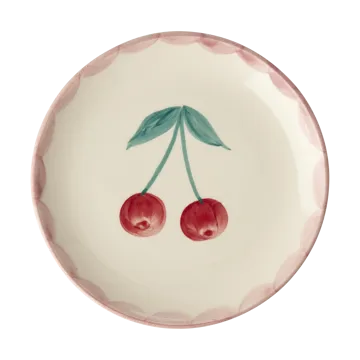 Piatto in ceramica Rice Ø15 cm - Ciliegia - RICE