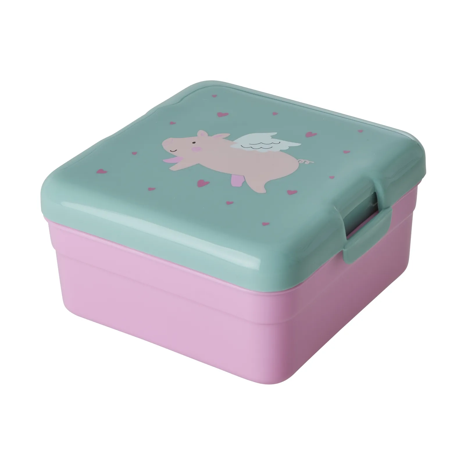 Scatola per pranzo Rice 13,5x14 cm, Maiale volante RICE