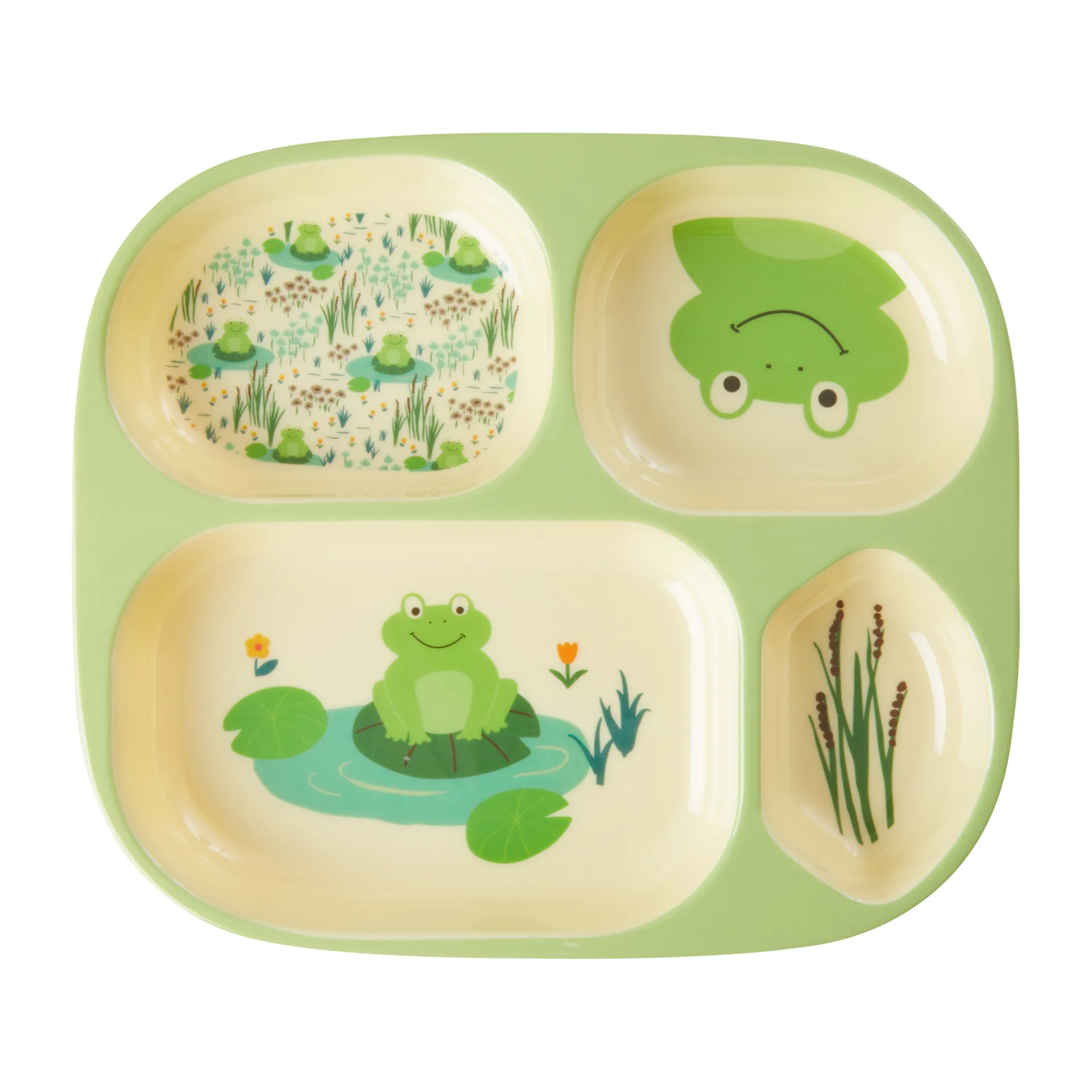 Stoviglie per bambini 4 pezzi Rice, Rana RICE