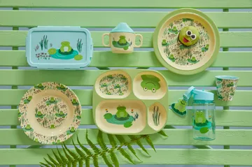 Stoviglie per bambini 4 pezzi Rice - Rana - RICE