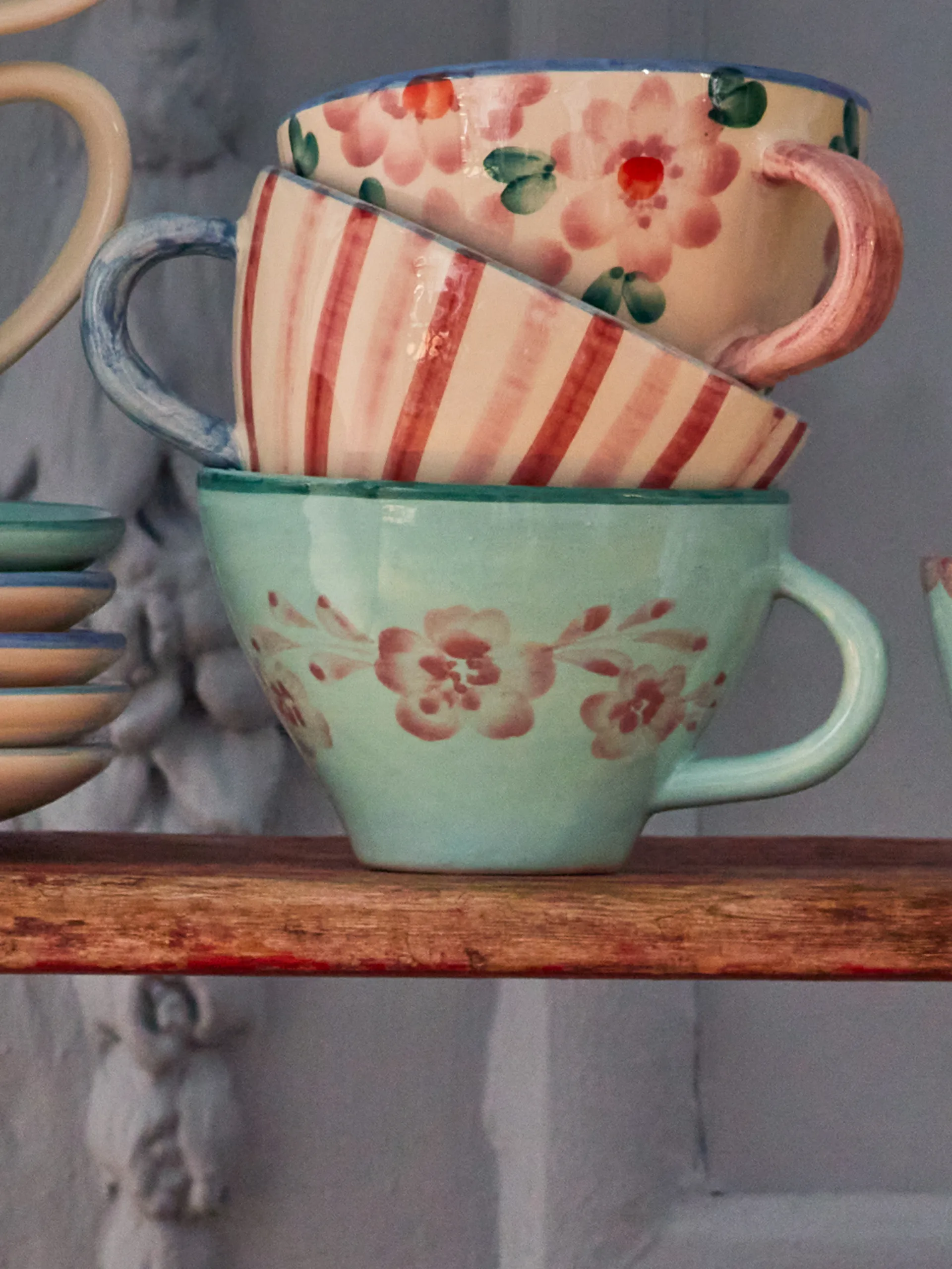 Tazza da tè in ceramica Rice, Vite RICE