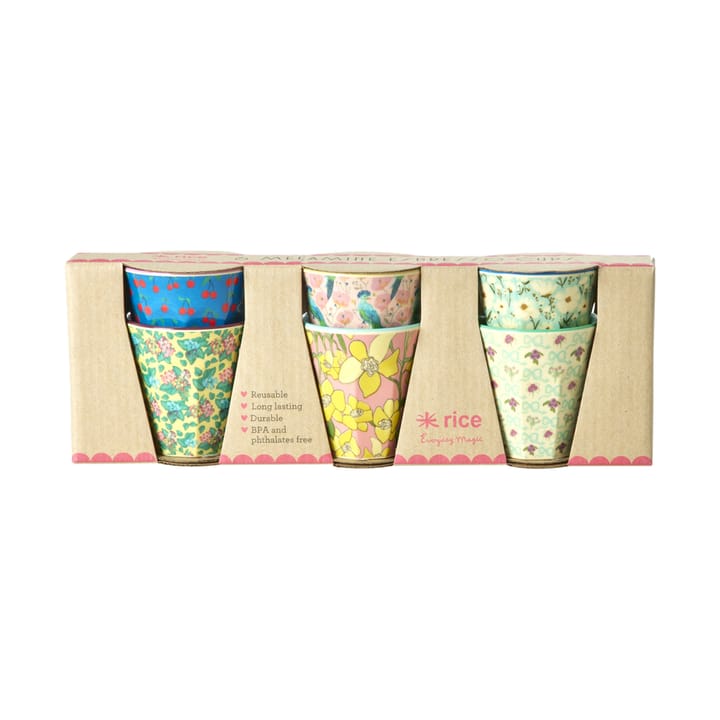 Tazza espresso di melamina Rice 8 cl confezione da 6 - Show your true colors - RICE