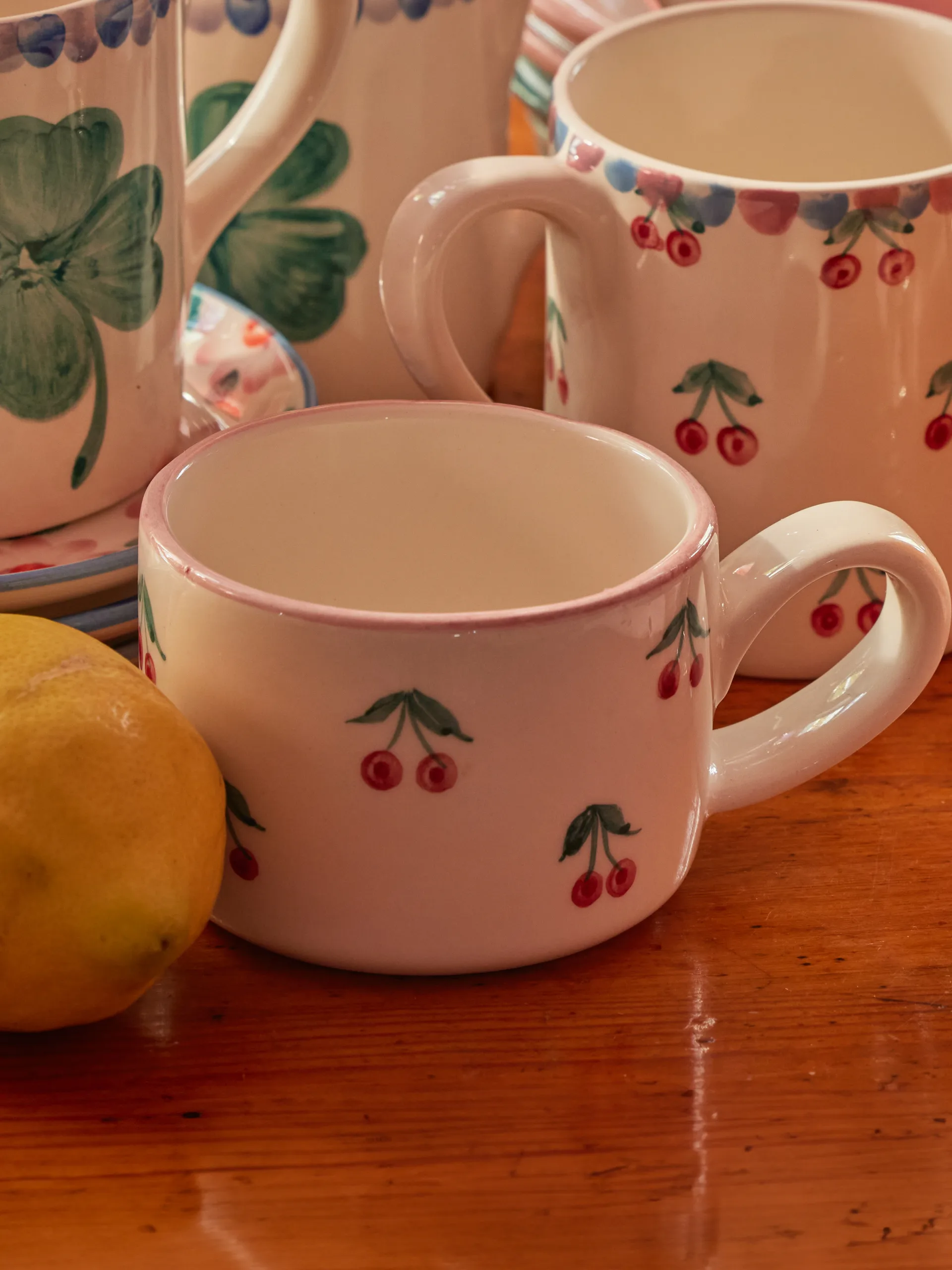 Tazza in ceramica Rice 20 cl, Ciliegia RICE