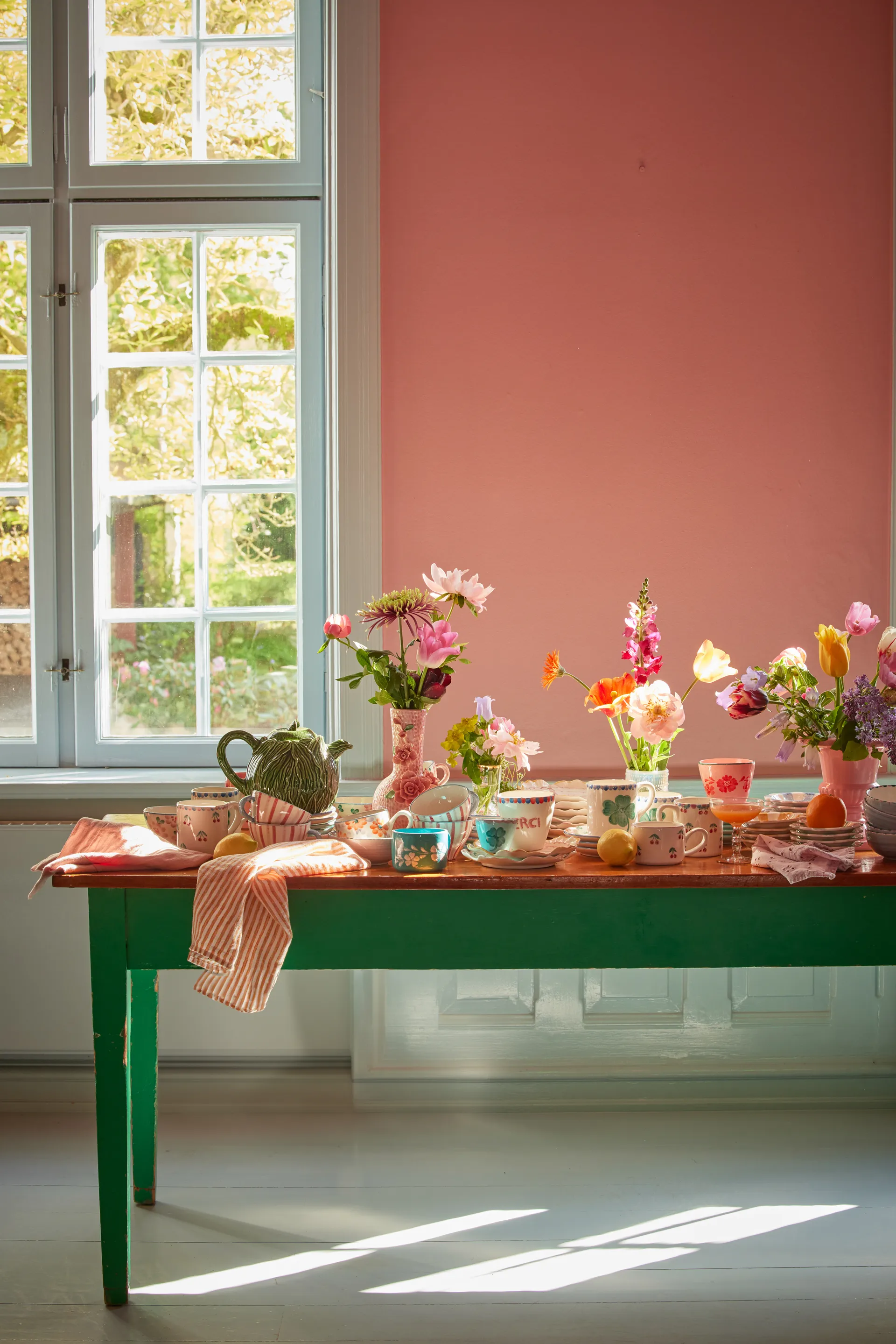 Tazza in ceramica Rice 42 cl, Ciliegia RICE