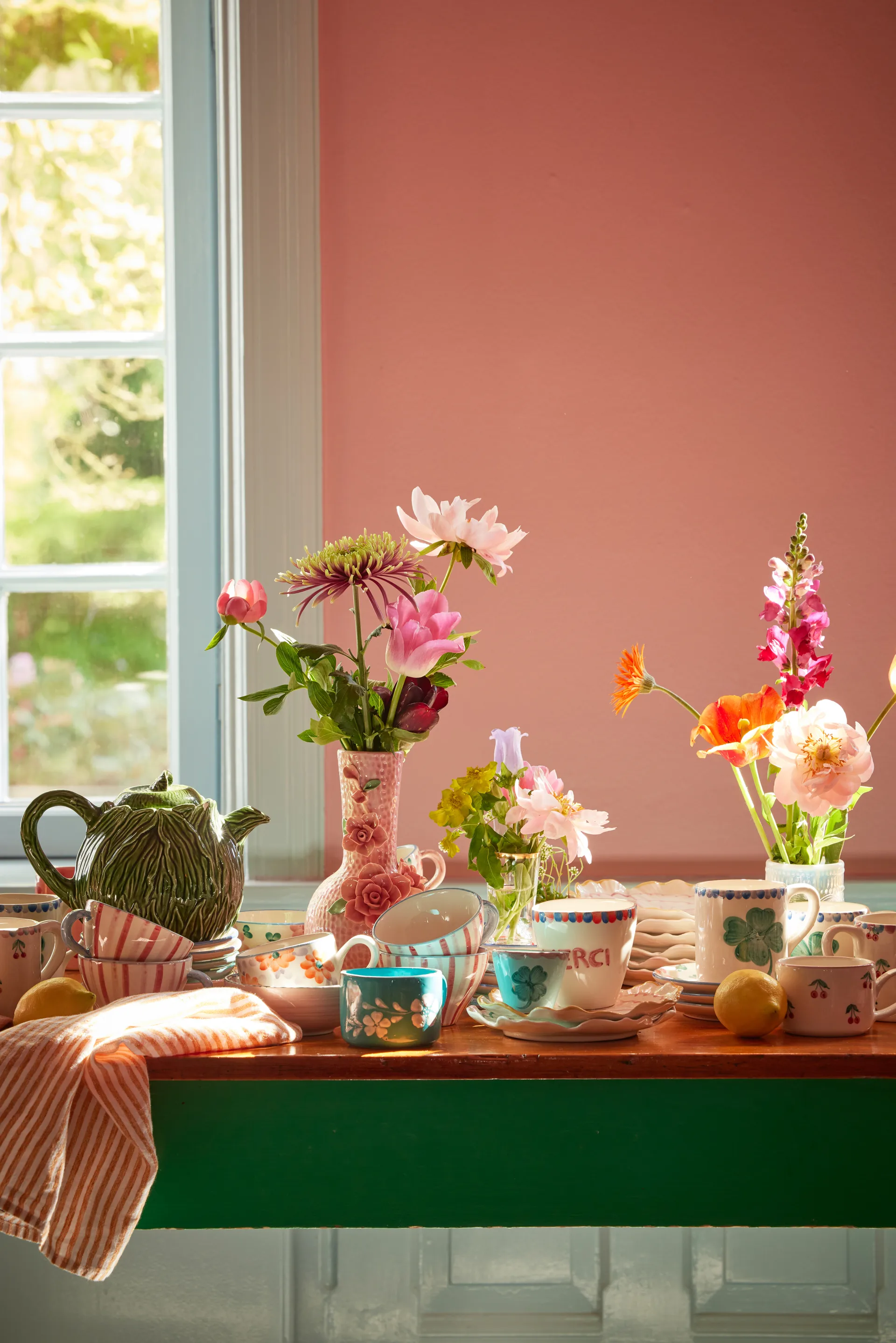 Tazza in ceramica Rice 42 cl, Quadrifoglio RICE