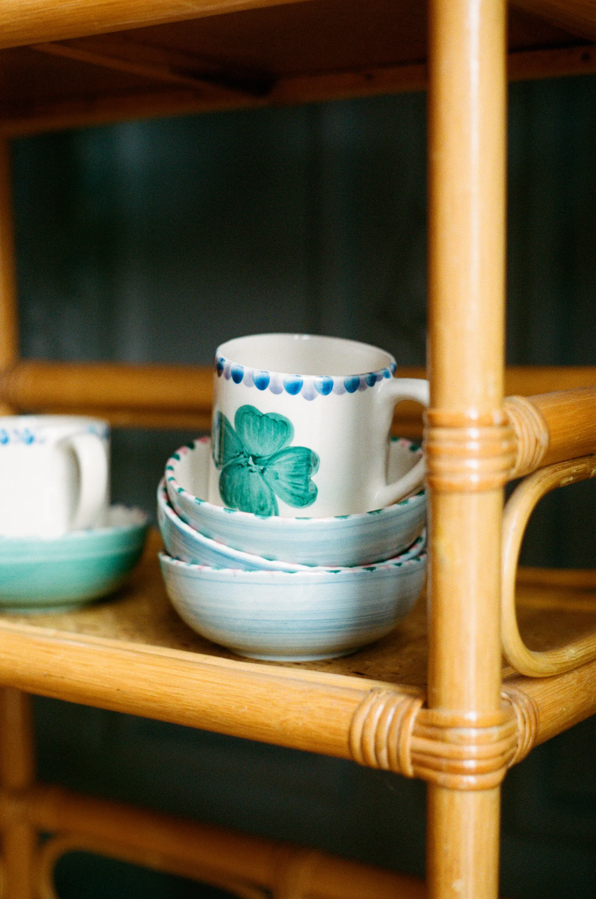 Tazza in ceramica Rice 42 cl, Quadrifoglio RICE