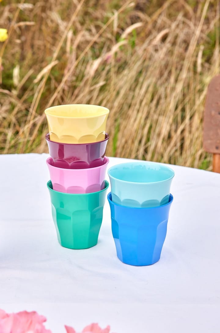 Tazza in melamina Rice media confezione da 6 pezzi, Show your true colors RICE