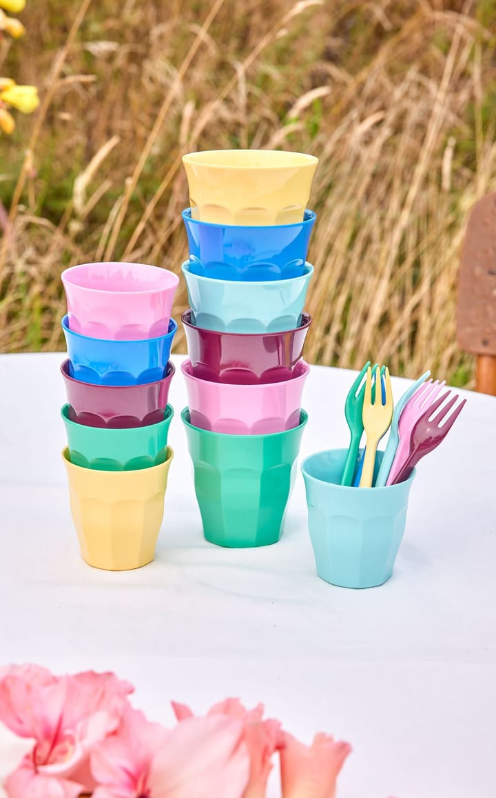 Tazza in melammina S confezione da 6 Rice, Show your true colors RICE