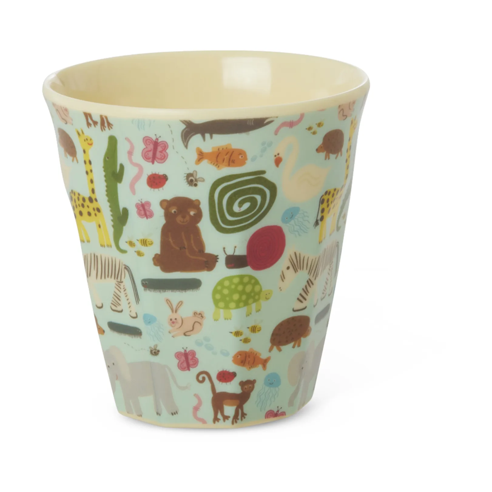 Tazza per bambini piccola Rice wildlife 16 cl, Menta RICE