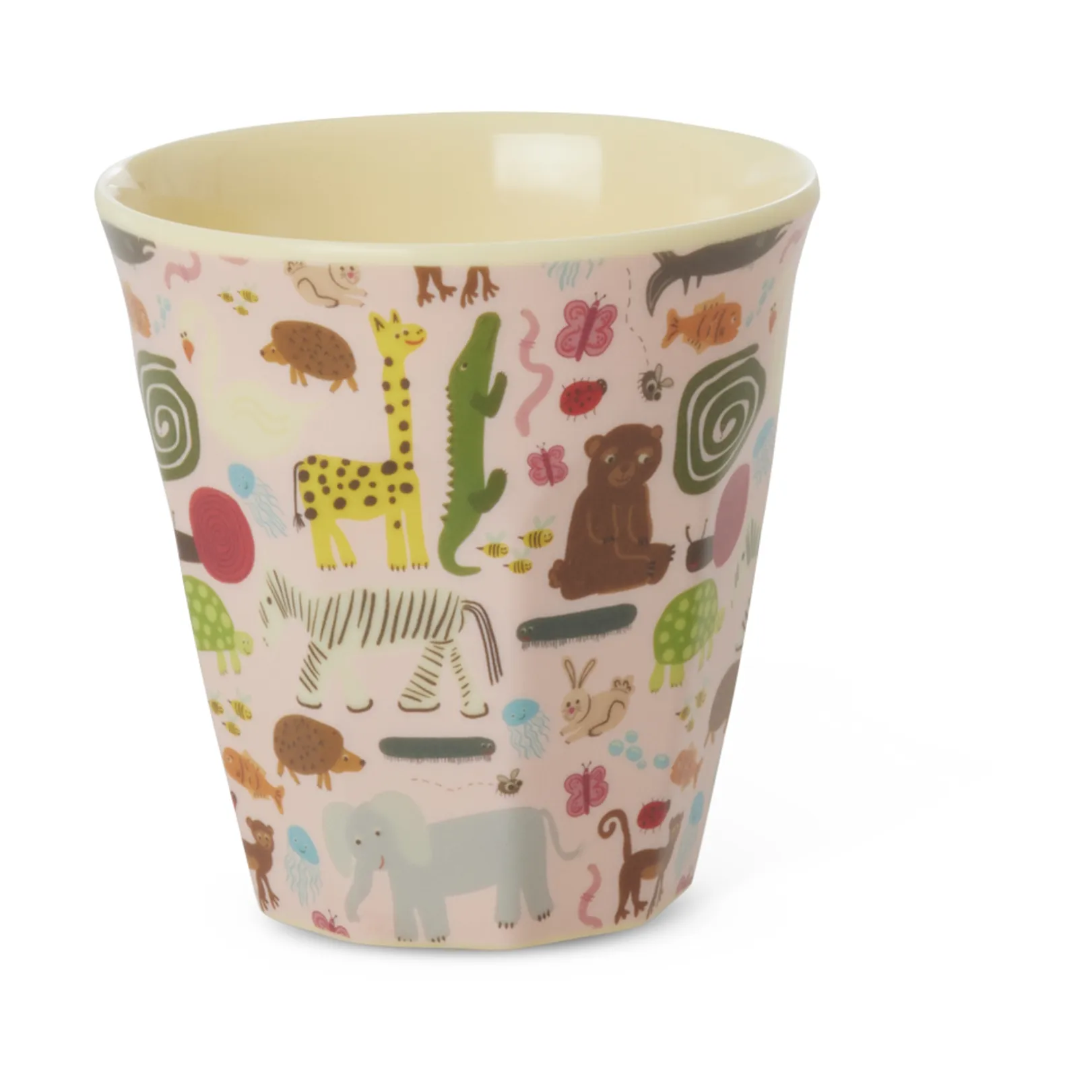Tazza per bambini piccola Rice wildlife 16 cl, Rosa RICE