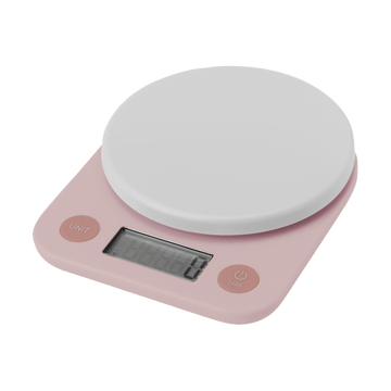 Bilancia da cucina FOODIE - Rosa chiaro - RIG-TIG