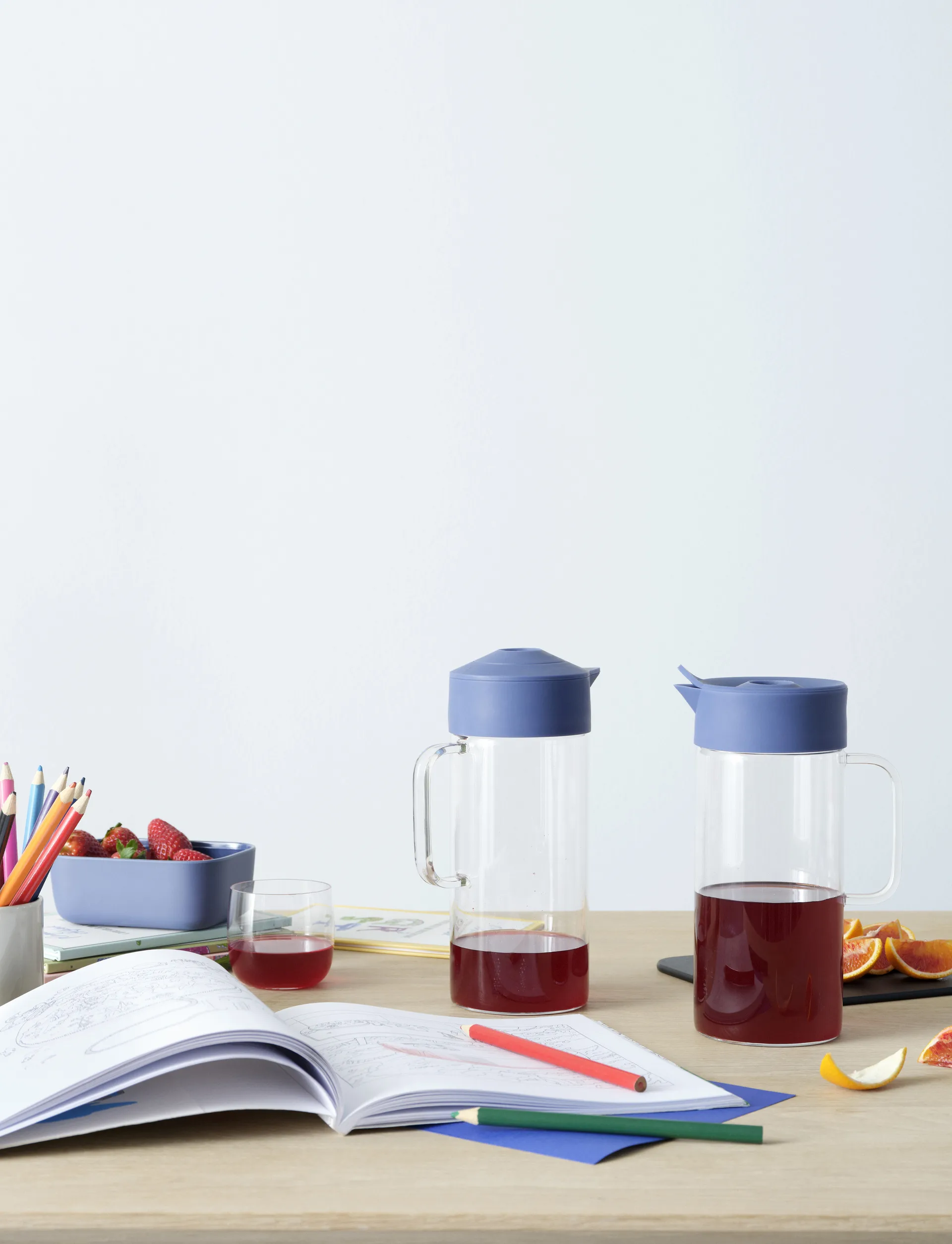 Caraffa da portata PIP 1,4 L, Blu scuro RIG-TIG