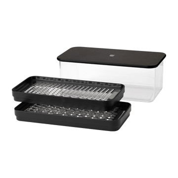 Grattugia GRATE-IT con contenitore - Black - RIG-TIG