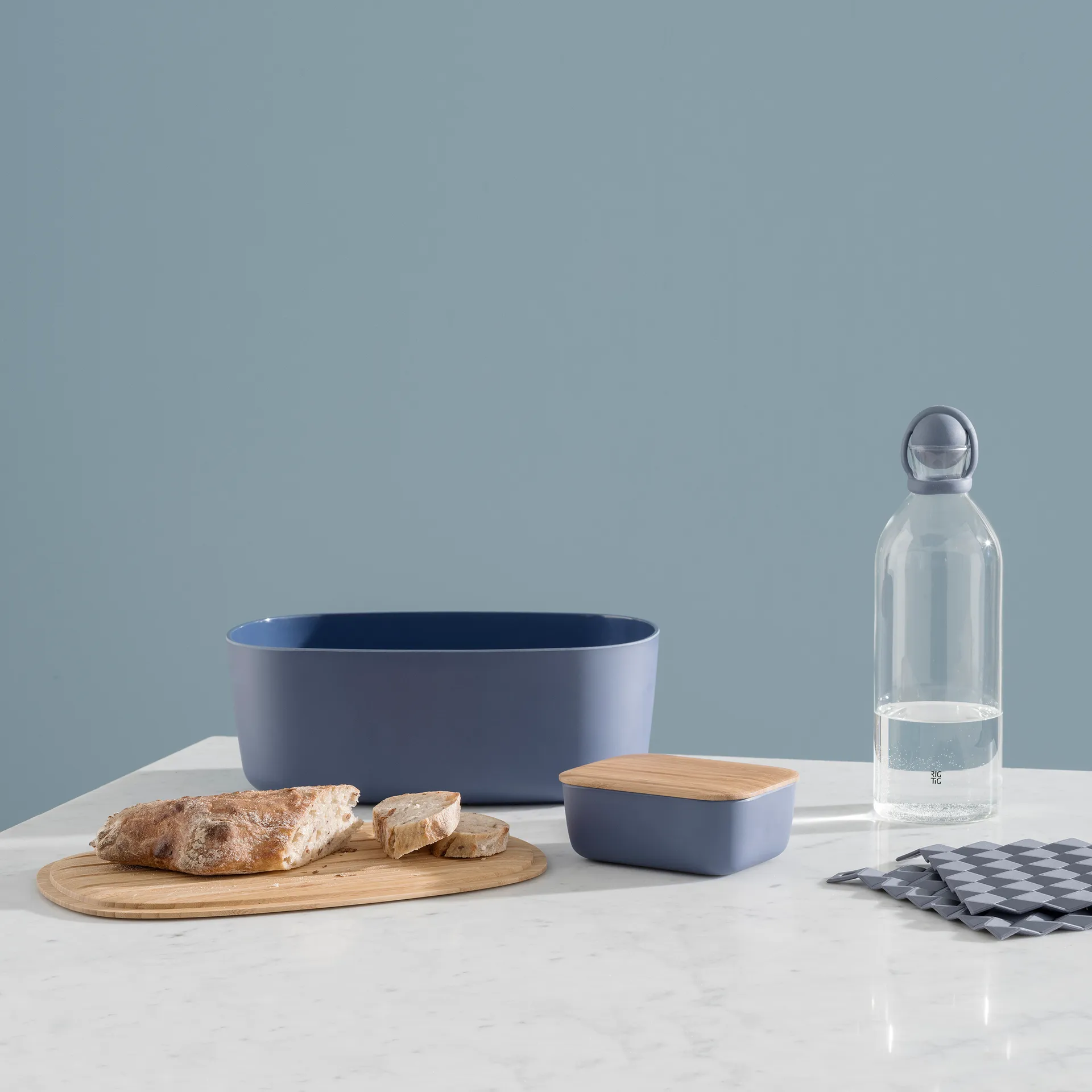 Guanto da forno HOLD-ON confezione da 2 , Grigio RIG-TIG