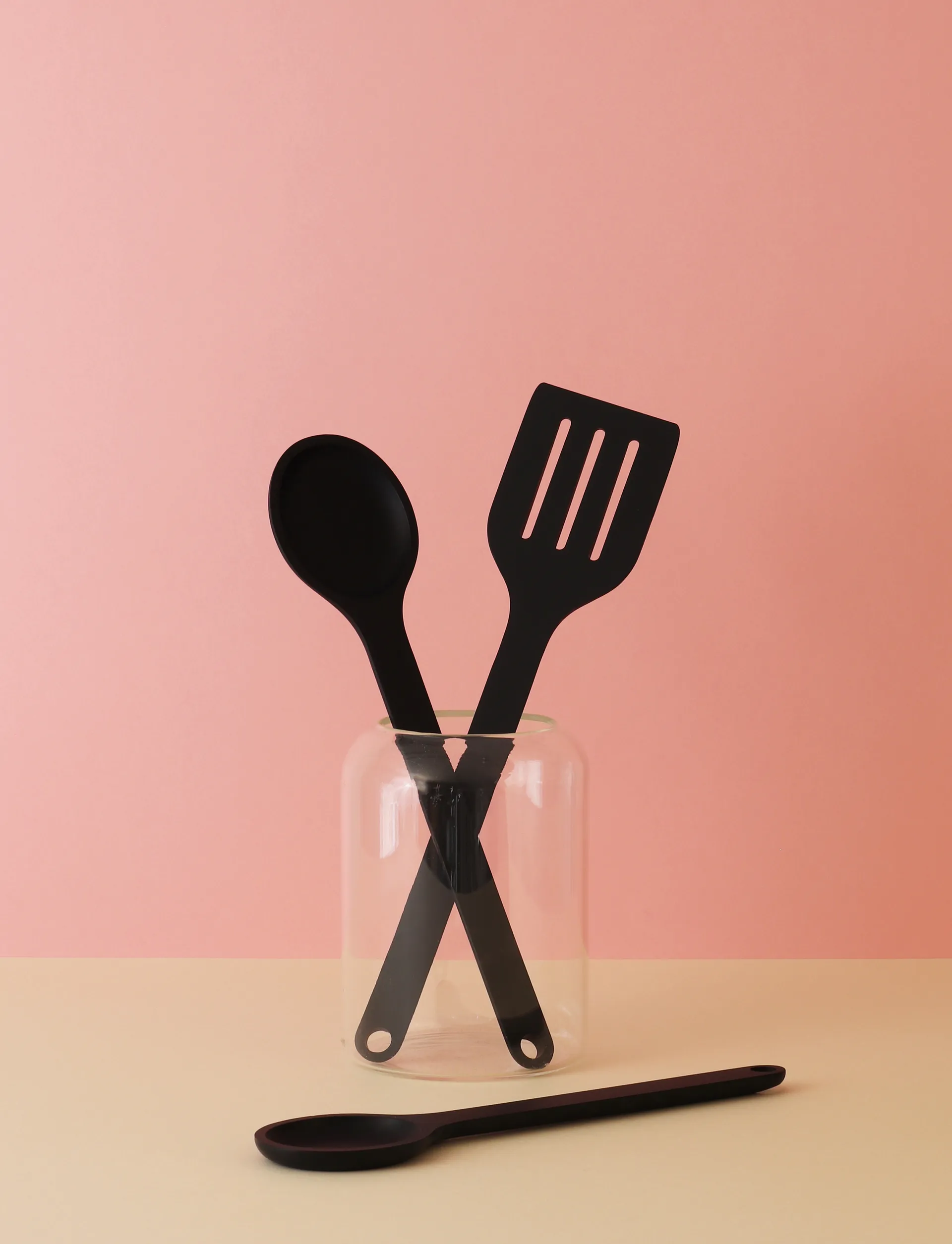 Mestolo STIR-IT 30 cm, Nero RIG-TIG