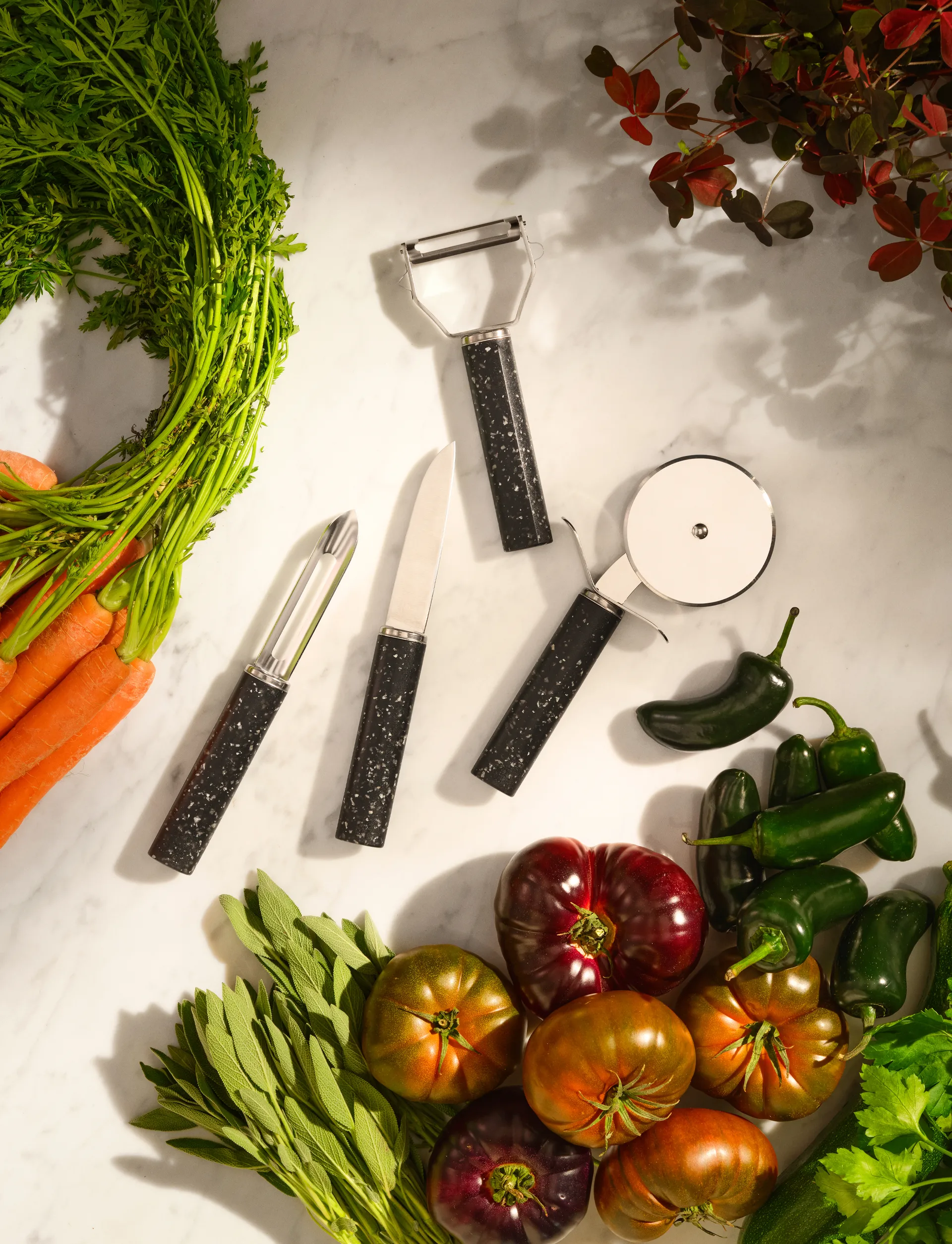 Pelapatate universale REDO Y 14,7 cm, Black RIG-TIG