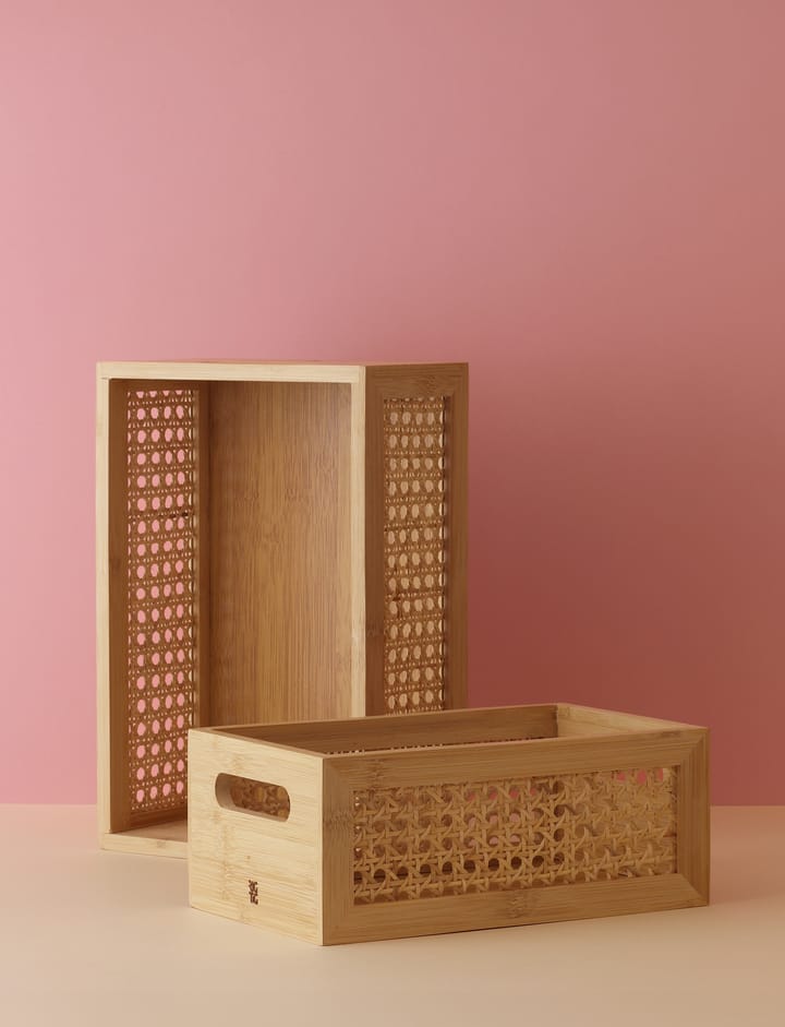 Scatola portaoggetti Bamboo box 15x25 cm, Bambù RIG-TIG