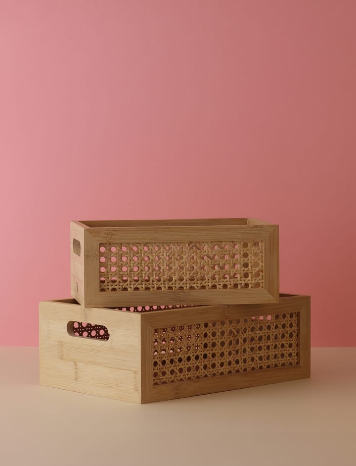 Scatola portaoggetti Bamboo box 15x25 cm, Bambù RIG-TIG