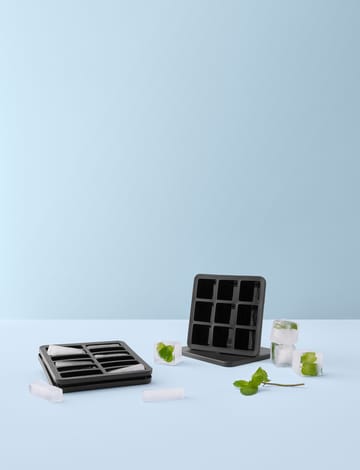 Stampo per cubetti di ghiaccio FREEZE-IT con coperchio - 2,5x19x19 cm - RIG-TIG