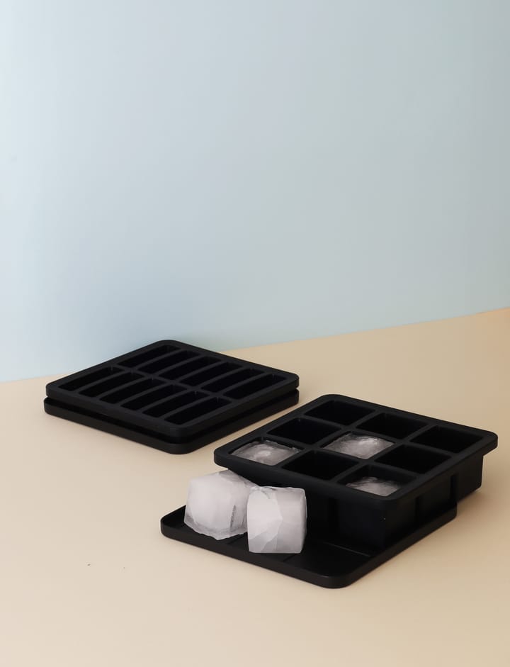 Stampo per cubetti di ghiaccio FREEZE-IT con coperchio, 2,5x19x19 cm RIG-TIG
