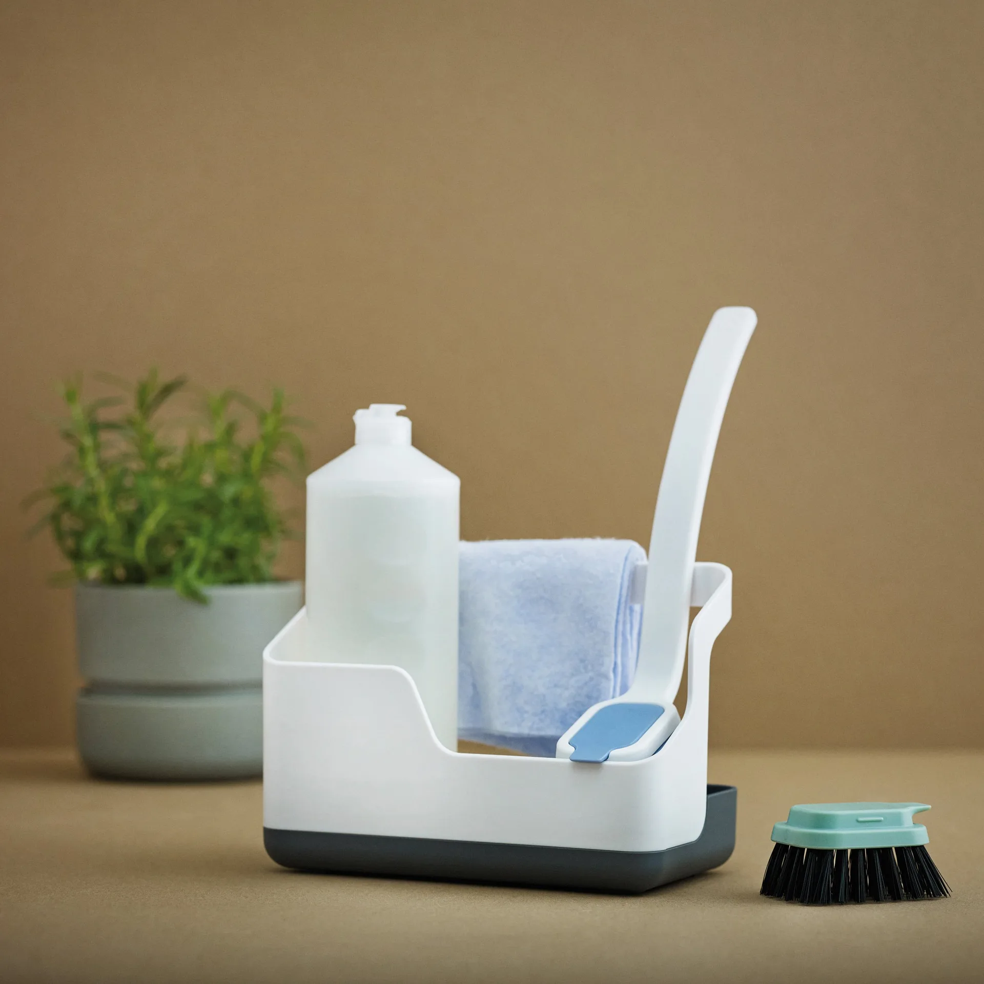 Supporto Sink-Caddy, bianco-grigio RIG-TIG