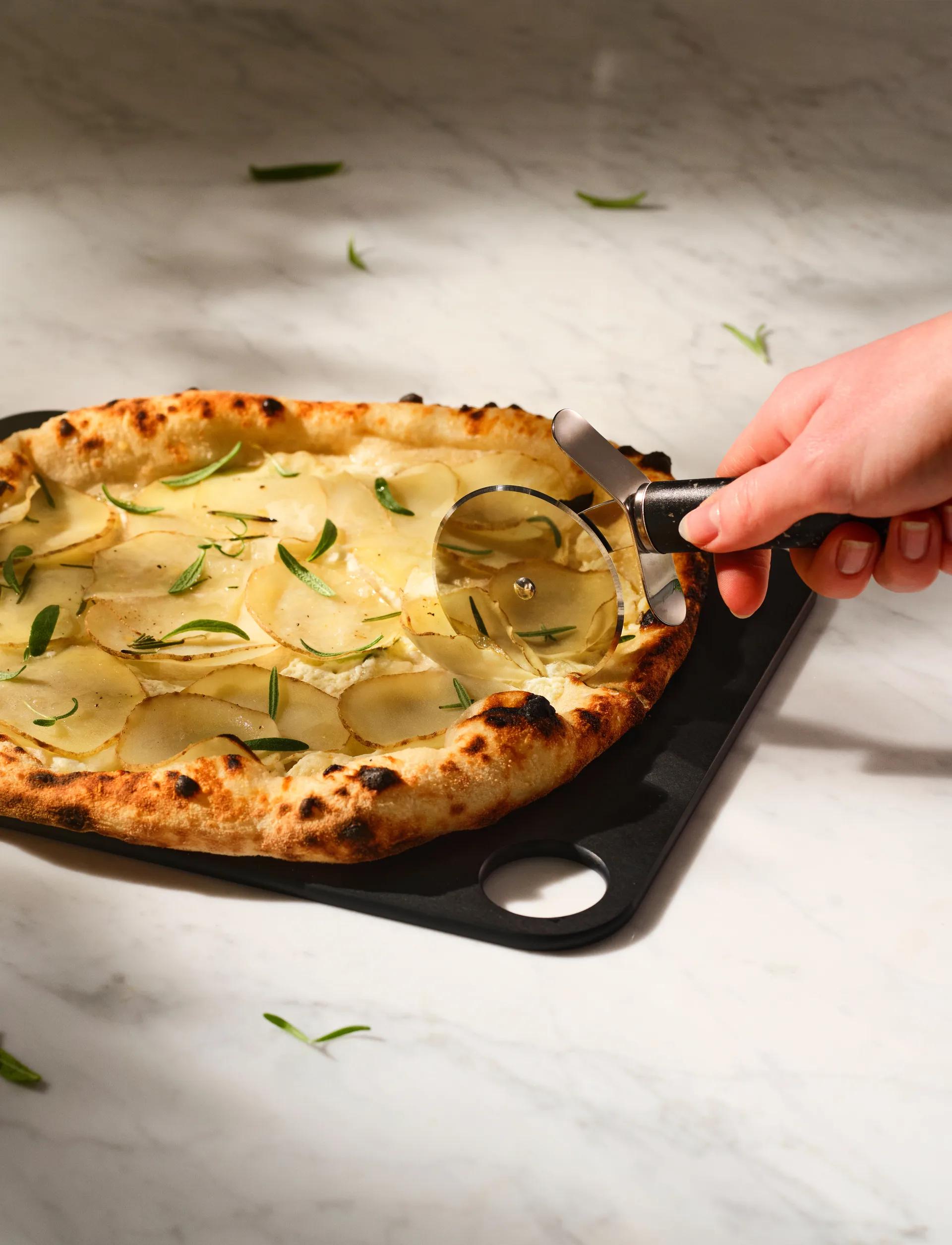 Tagliapizza REDO 18,2 cm, Black RIG-TIG