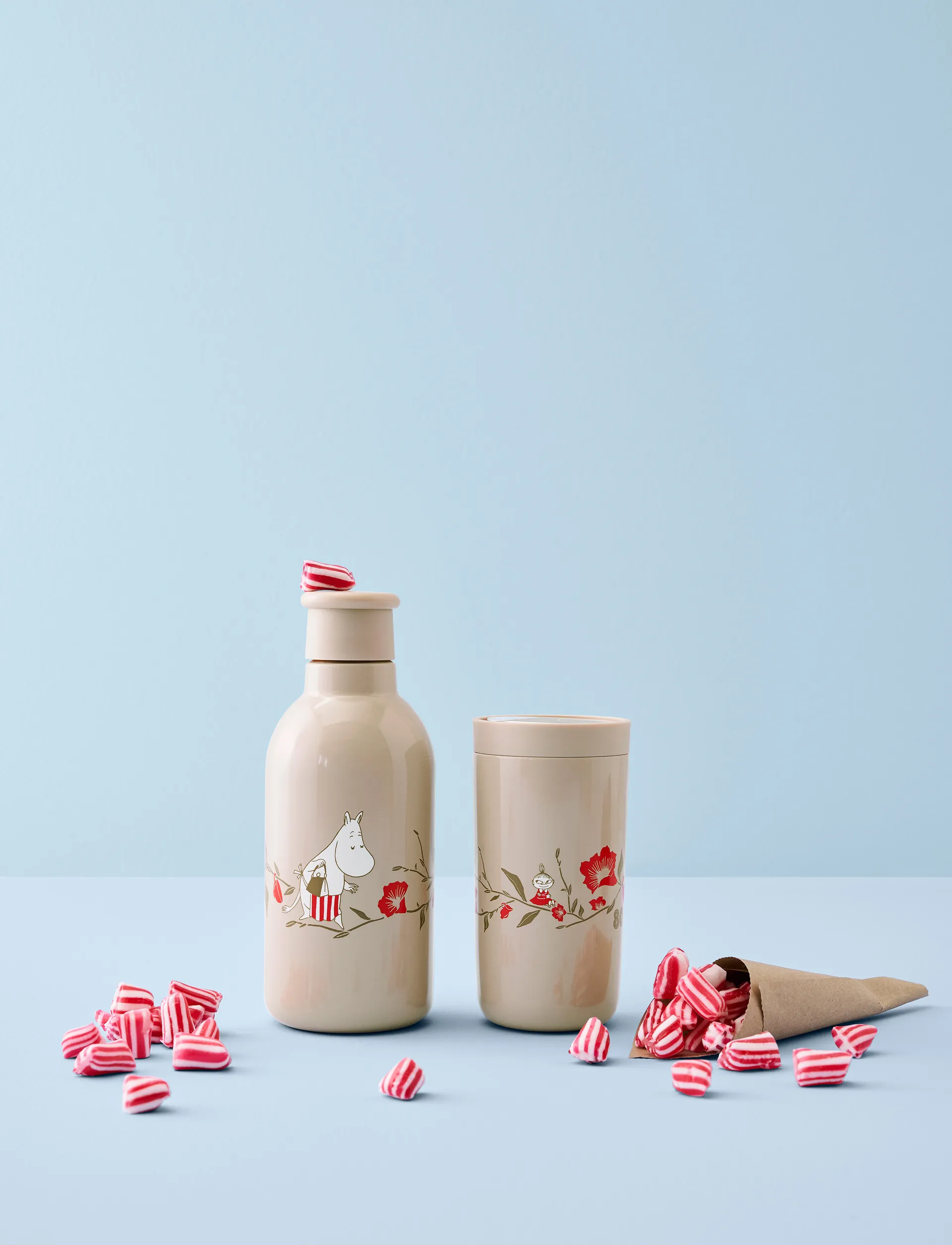 Termos DRINK-IT Mumin 0,5 L, Moominmamma's Tea party RIG-TIG