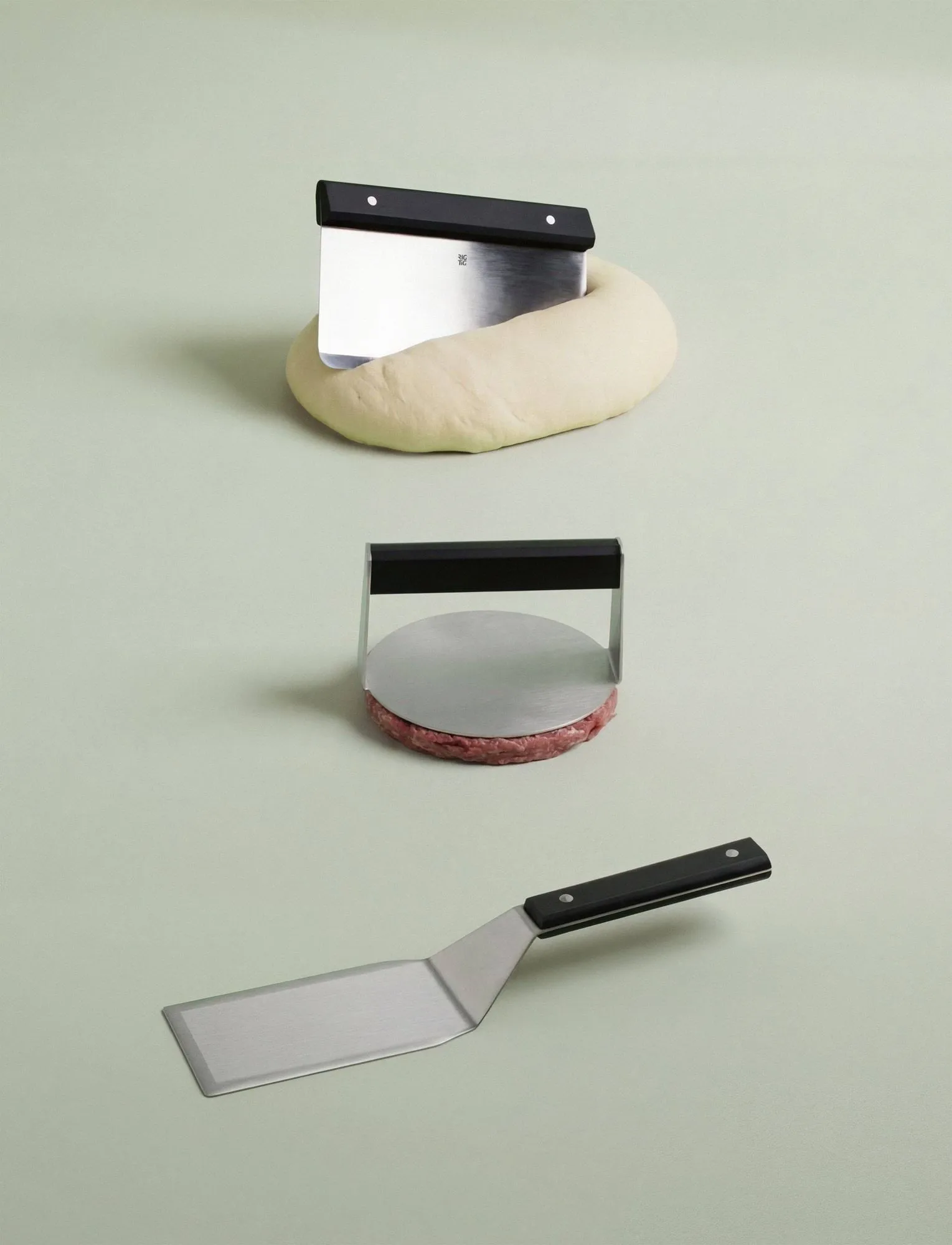 TOOL IT tagliapasta, Nero, 16 cm RIG-TIG