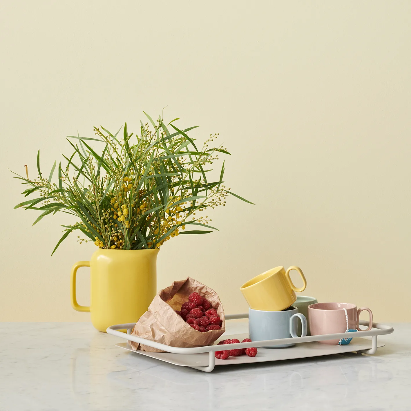 Vassoio da portata CARRY-ON 30x47 cm, grigio RIG-TIG