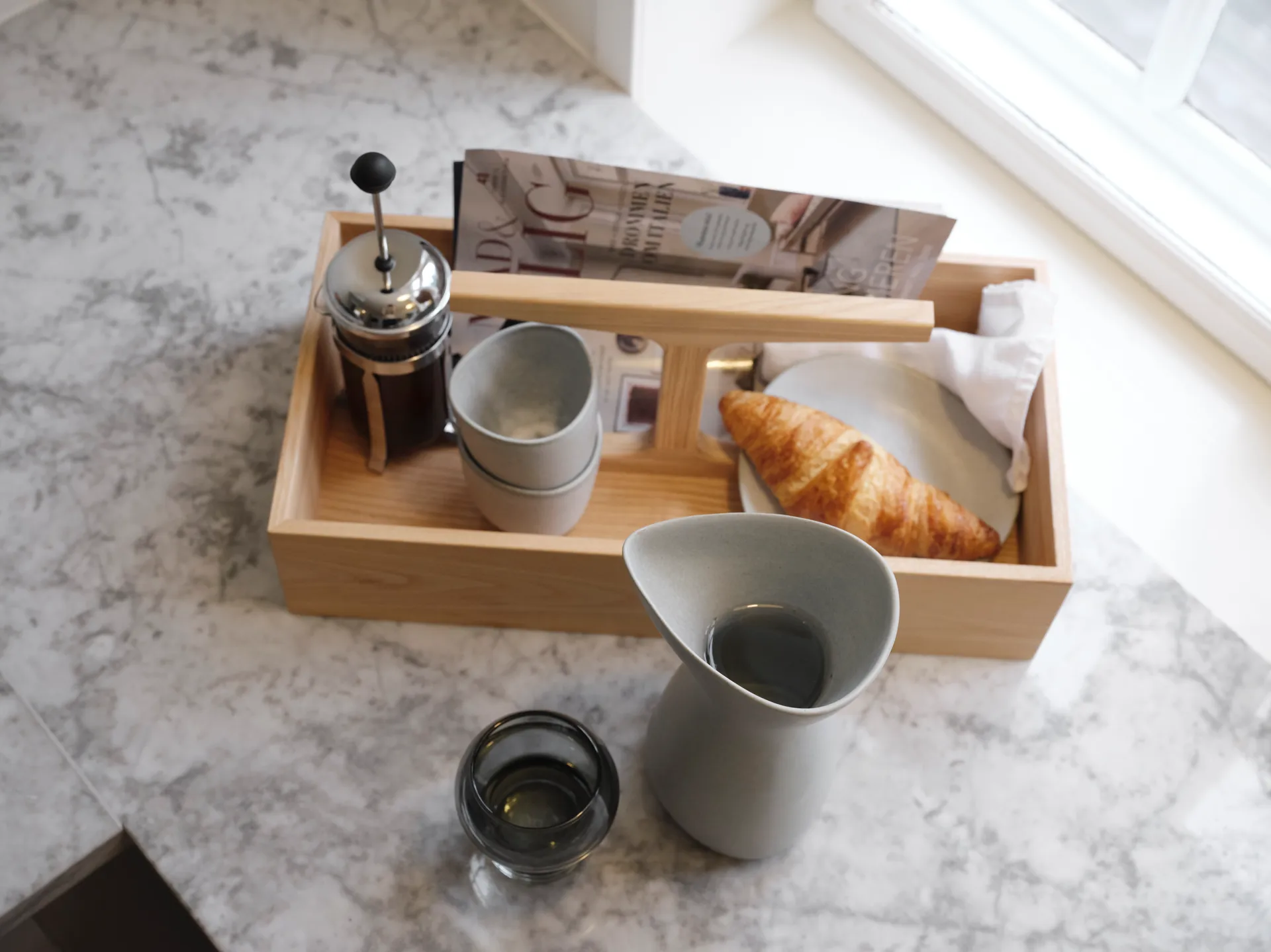 Brocca nr. 58 grande, Ash grey Ro Collection