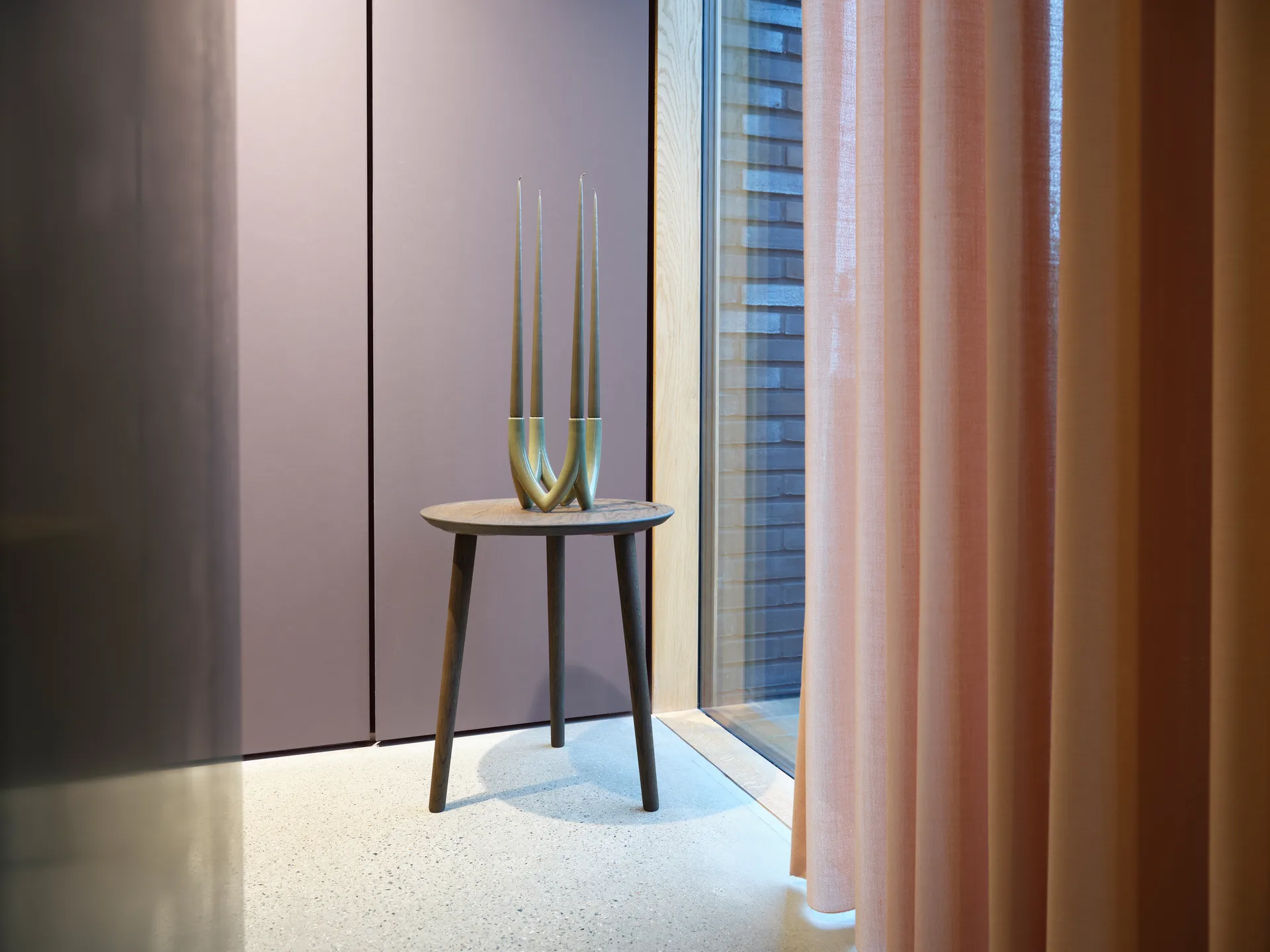 Candeliere Chandelier nr. 56, Verde oliva Ro Collection