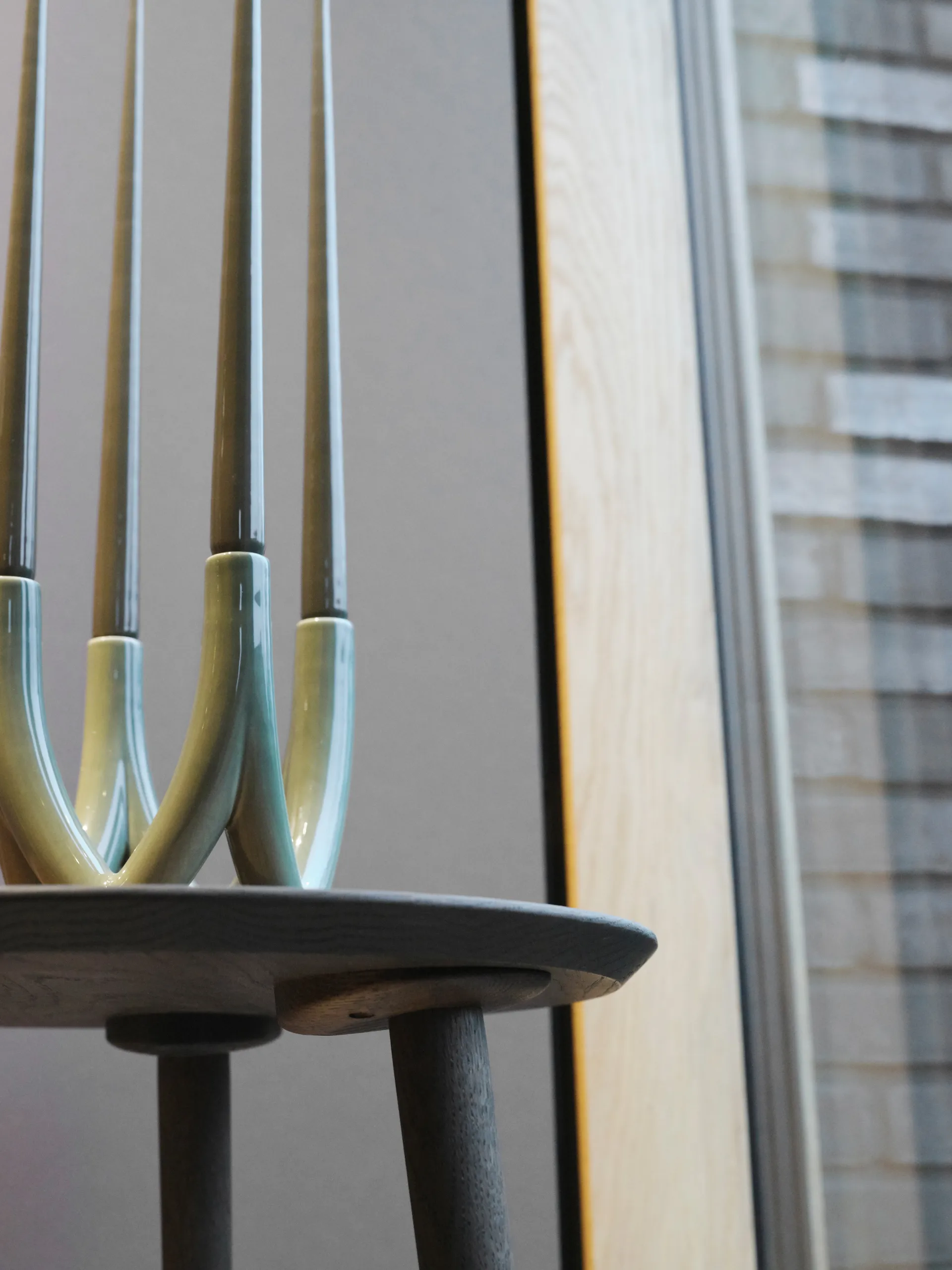 Candeliere Chandelier nr. 56, Verde oliva Ro Collection