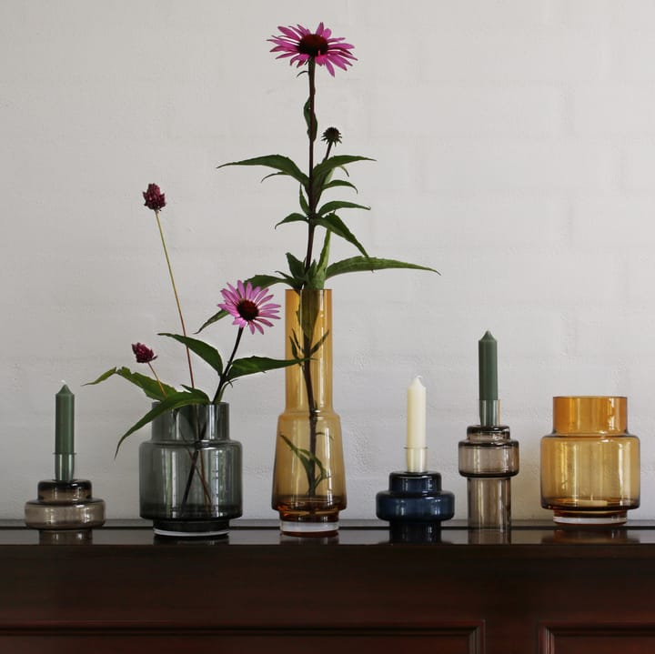 Candeliere in vetro n. 54, indigo blue Ro Collection