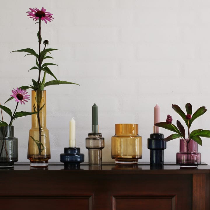 Candeliere in vetro n. 55 - indigo blue - Ro Collection