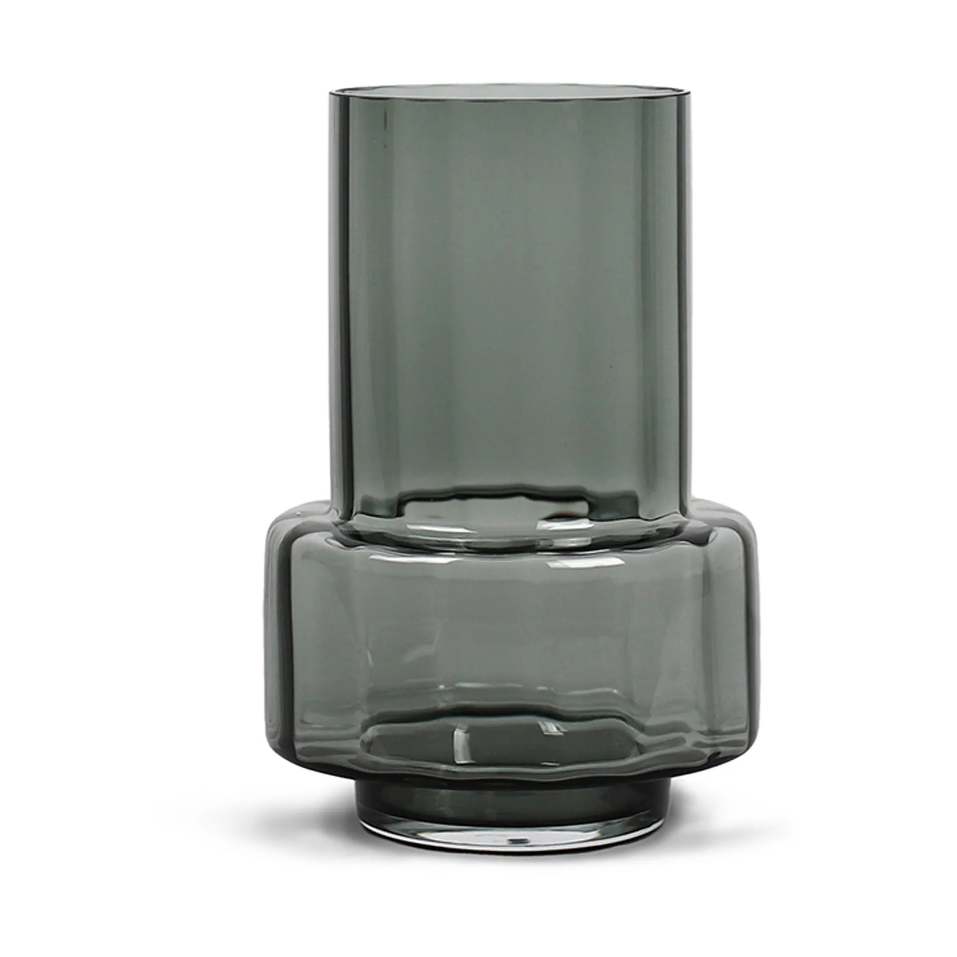 Portacandela Hurricane Reflections nr. 26, Grigio fumo Ro Collection