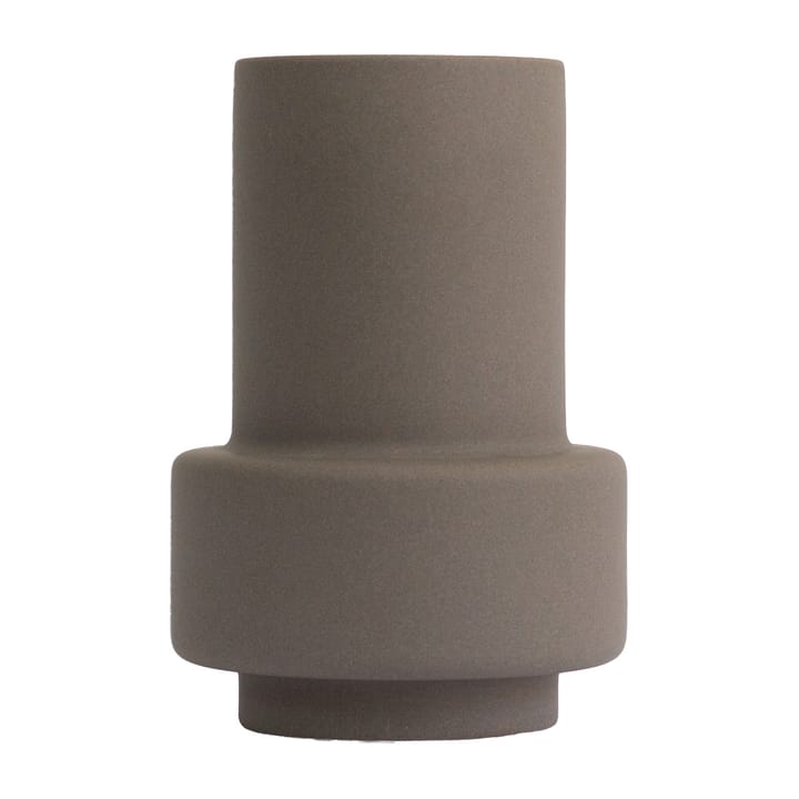 Vaso L Hurricane Ø 17 cm, Grigio pietra scuro Ro Collection