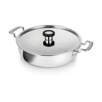 316 Series casseruola bassa - Acciaio inox, 28 cm - Robert Welch