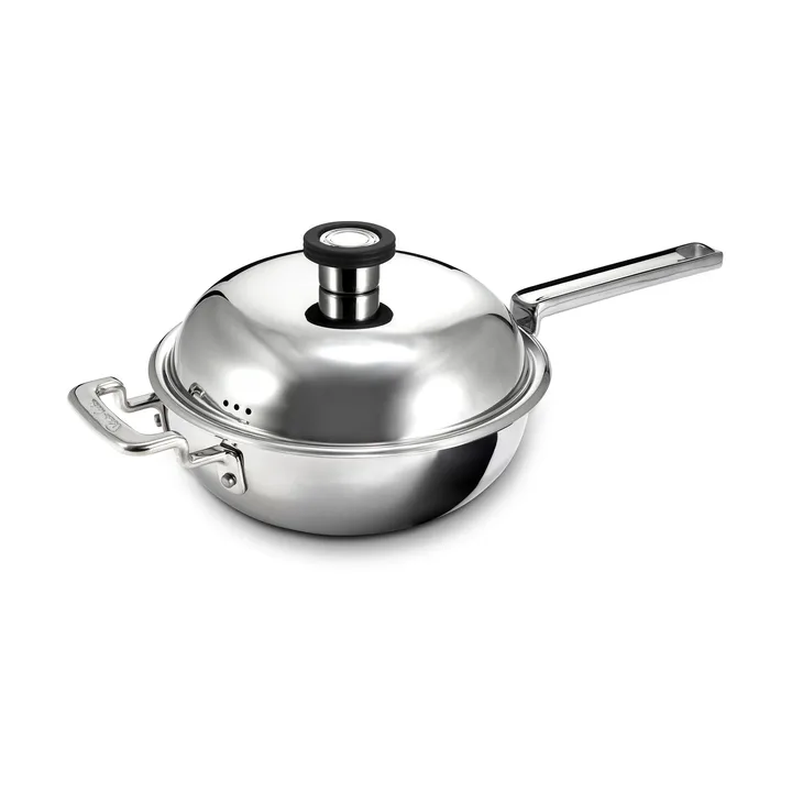 316 Series wok pan - Acciaio inossidabile, 22 cm - Robert Welch