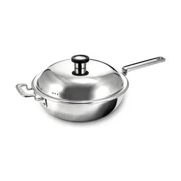 316 Series wok pan - Acciaio inox, 28 cm - Robert Welch