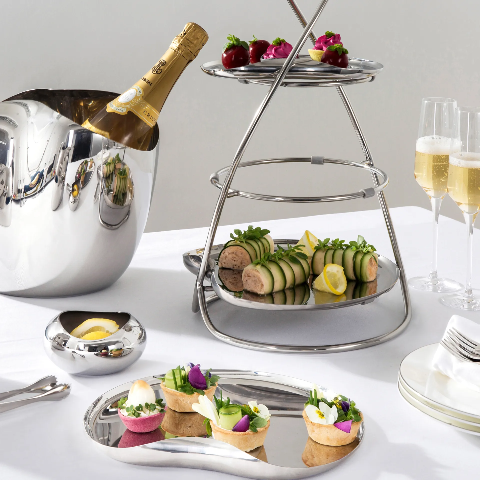 Alzatina per torta Drift , 3 livelli Robert Welch