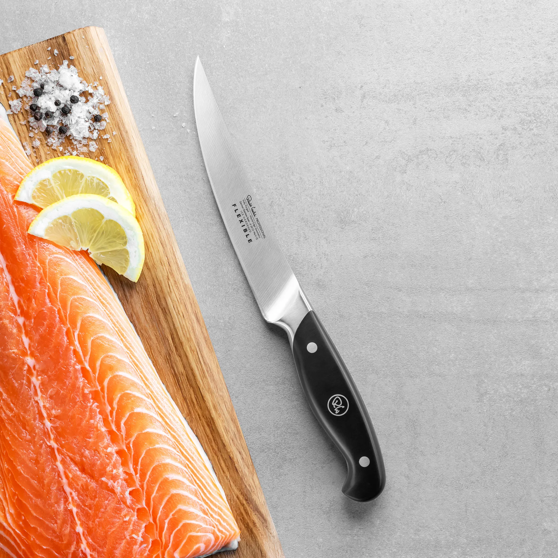 Coltello da cucina professionale flessibile Robert Welch 16 cm, Acciaio inossidabile Robert Welch