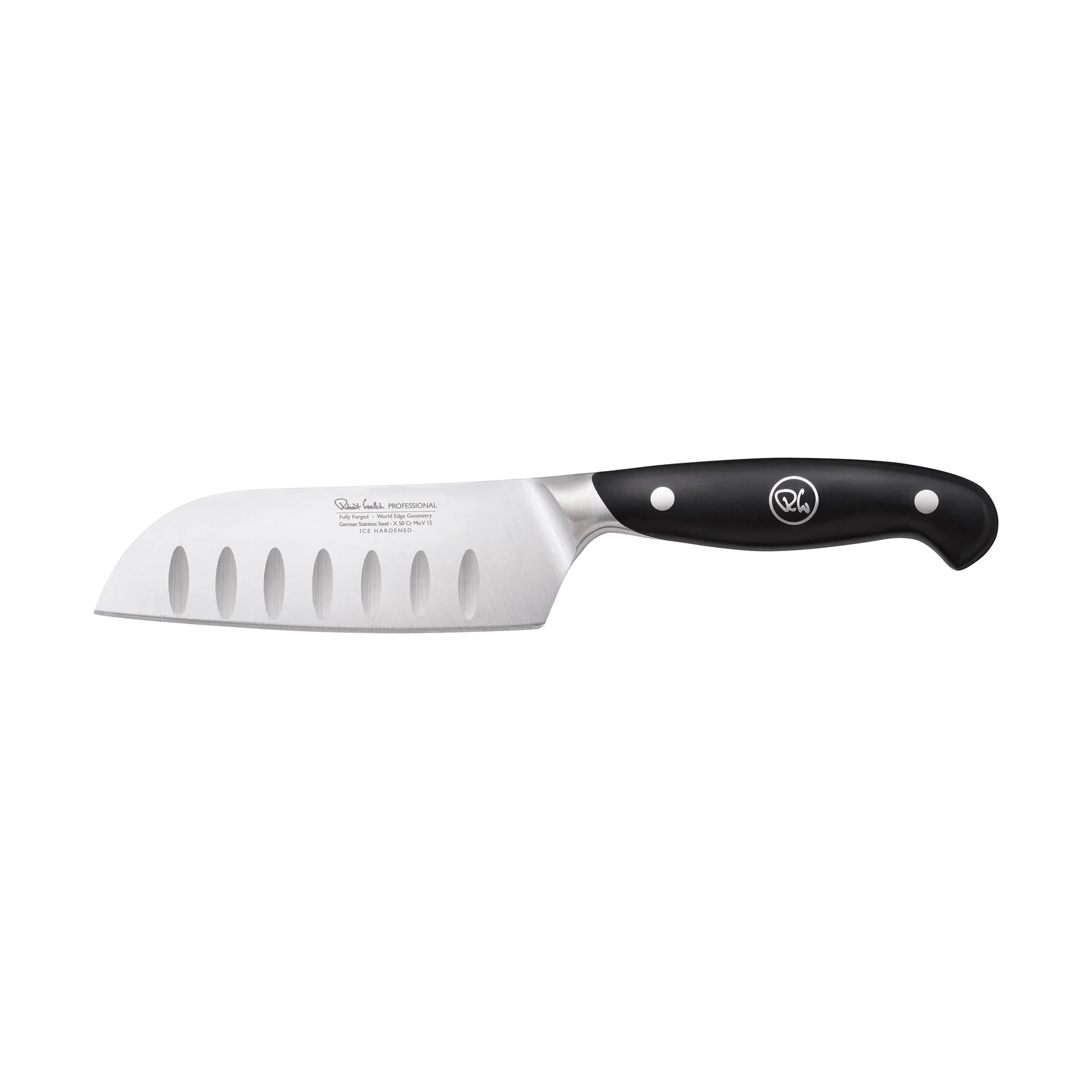 Coltello professionale santoku Robert Welch 12 cm, Acciaio inossidabile Robert Welch