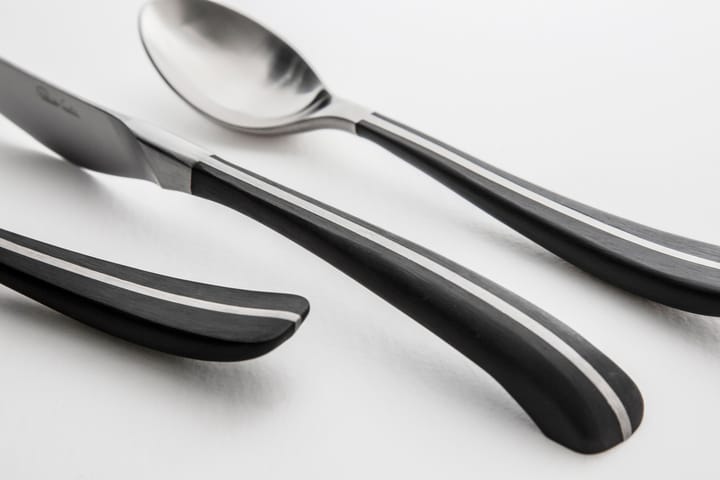 Cucchiaino Contour, nero Robert Welch