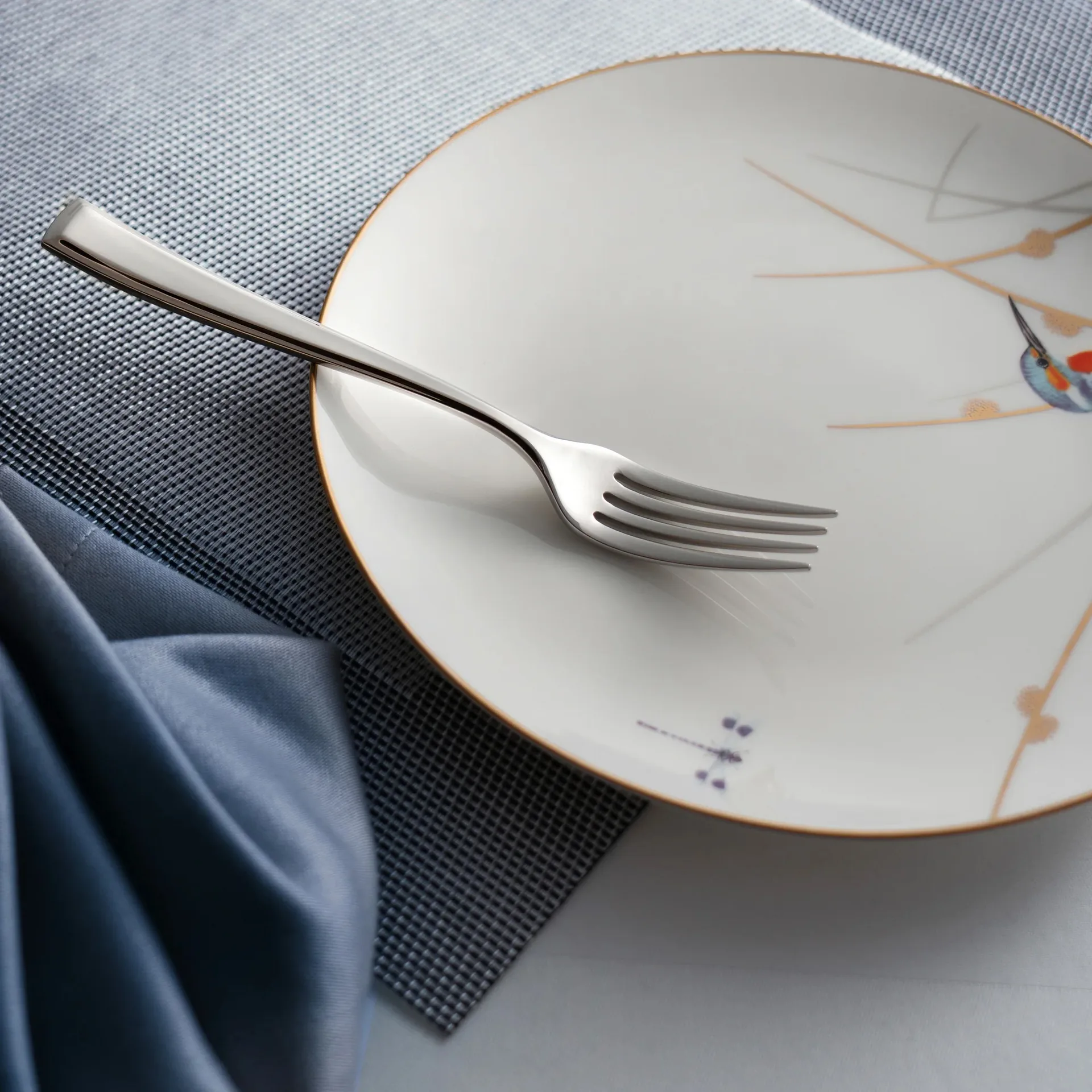 Fairford bright forchetta da antipasto, Acciaio inox, 18,2 cm Robert Welch