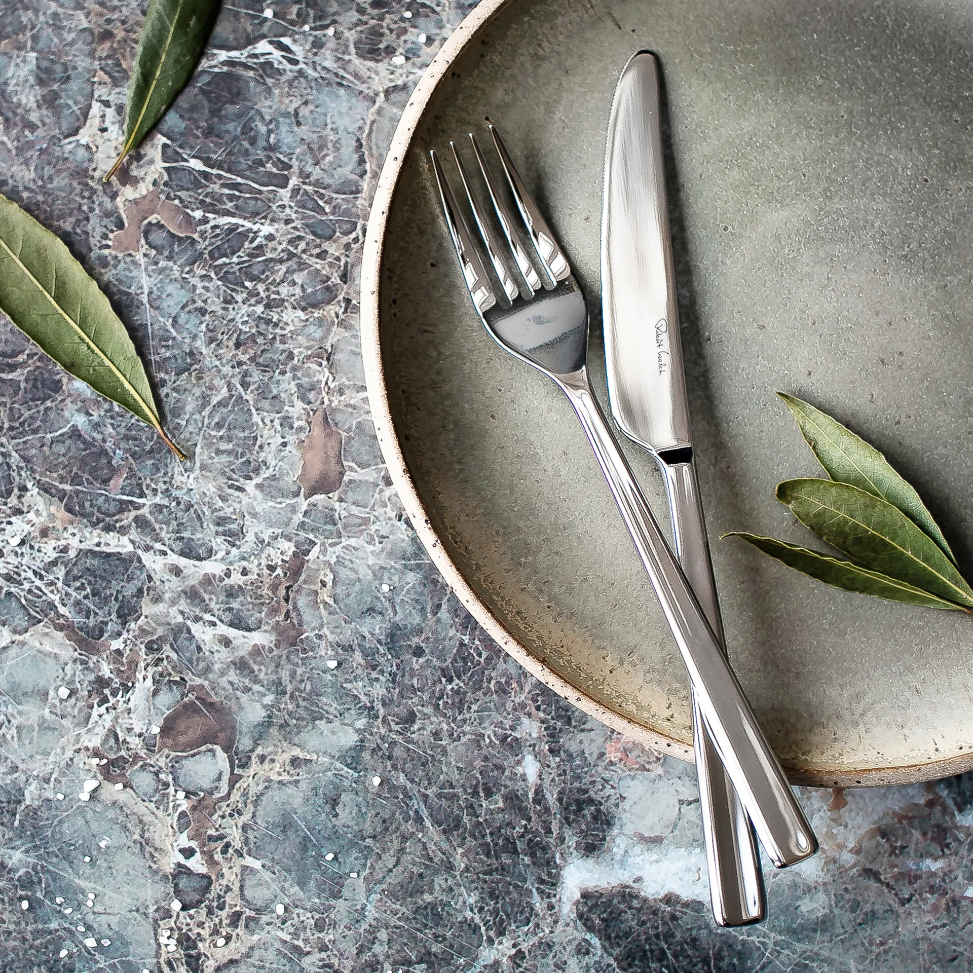 Forchetta Blockley liscia, Acciaio inossidabile Robert Welch