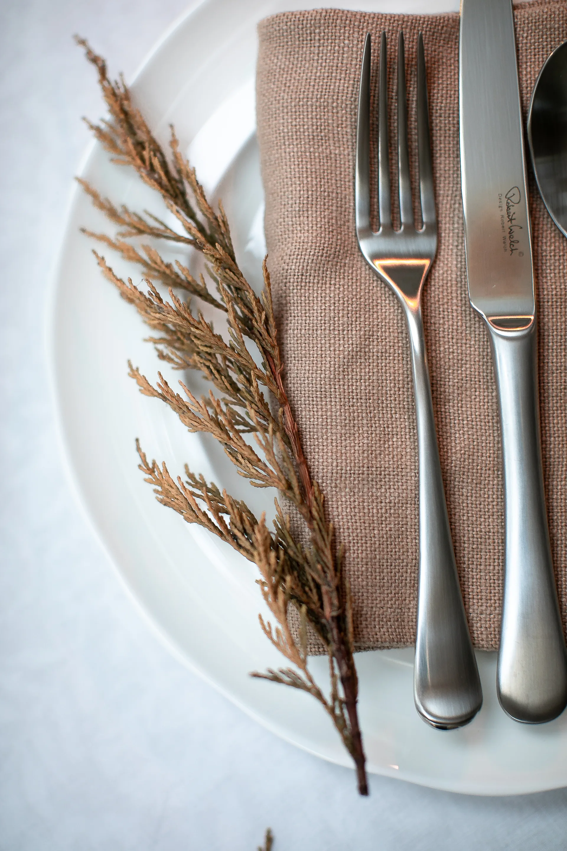 Forchetta da contorno Radford opaca, Acciaio inossidabile Robert Welch