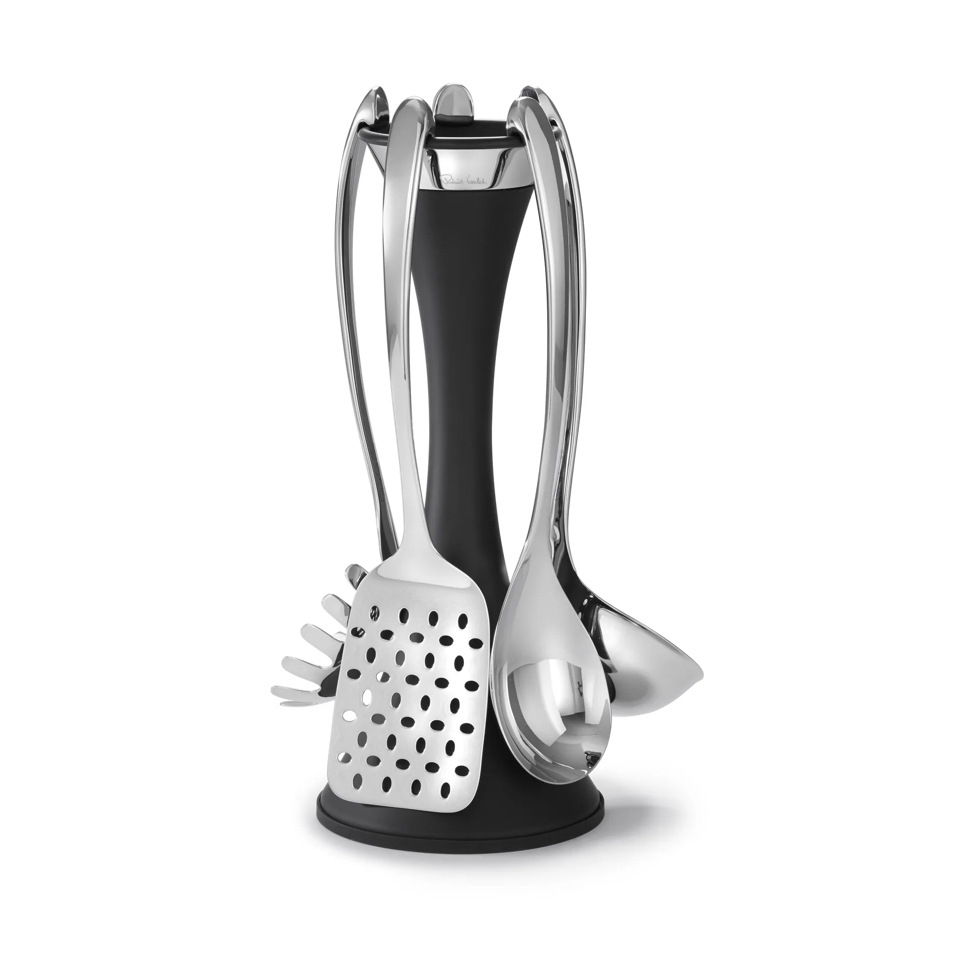 Gancio per utensili da cucina Robert Welch signature 6 pezzi, Nero Robert Welch